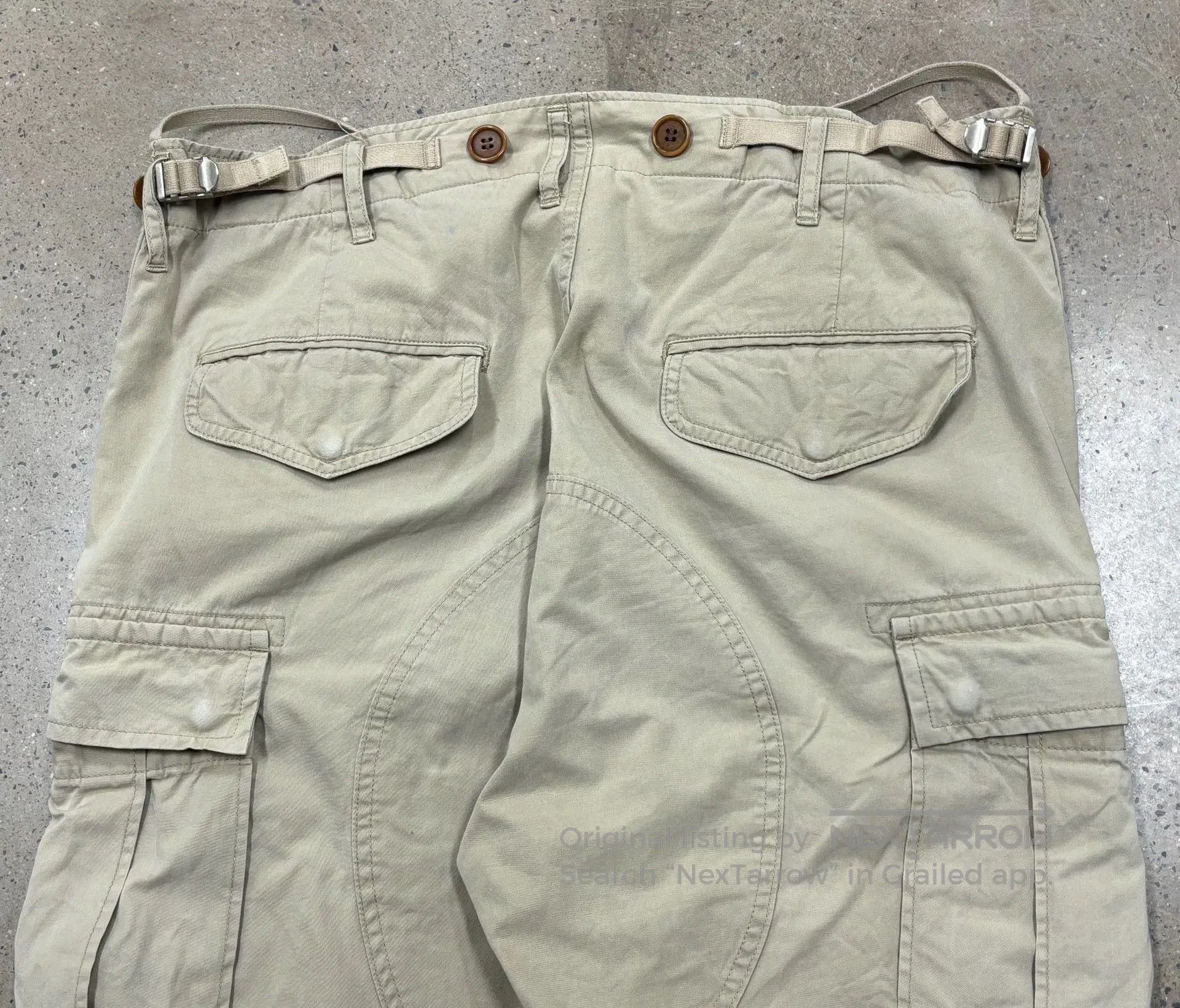 Visvim visvim jumbo eiger sanction pants in beige. Size US 36 / EU 52 - 6 Thumbnail