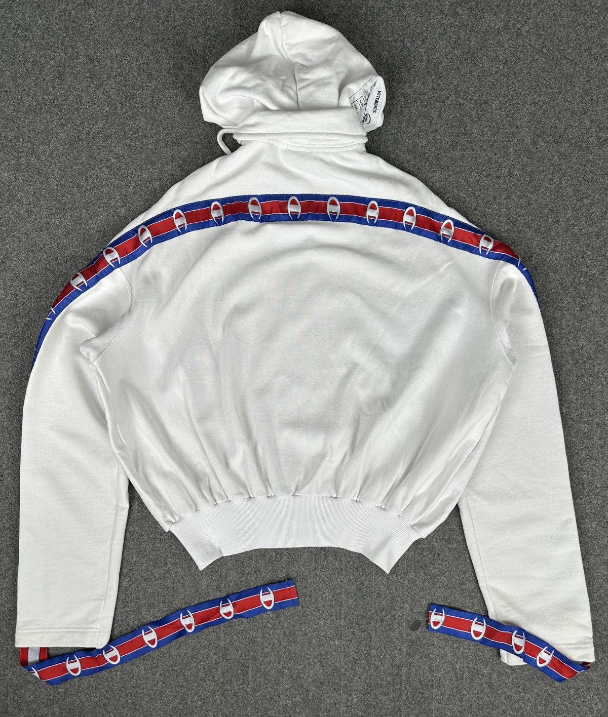 Champion × Vetements Vetements - Champion Demna SS17 Rework Zip Hoodie Side Tape Size US M / EU 48-50 / 2 - 8 Thumbnail