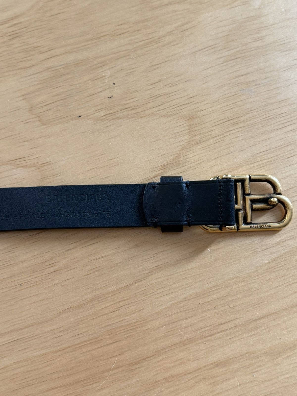 Balenciaga Balenciaga BB Thin Belt Size ONE SIZE - 3 Thumbnail