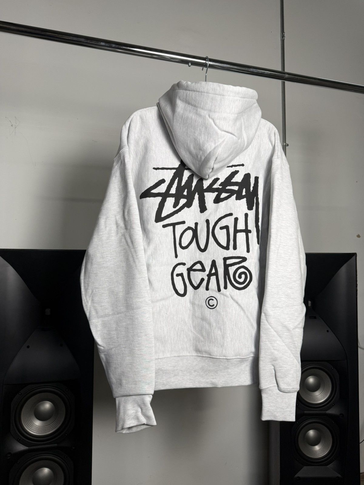 Stussy STUSSY Tough Gear Hoodie “Ash Heather” Size US M / EU 48-50 / 2 - 1 Thumbnail