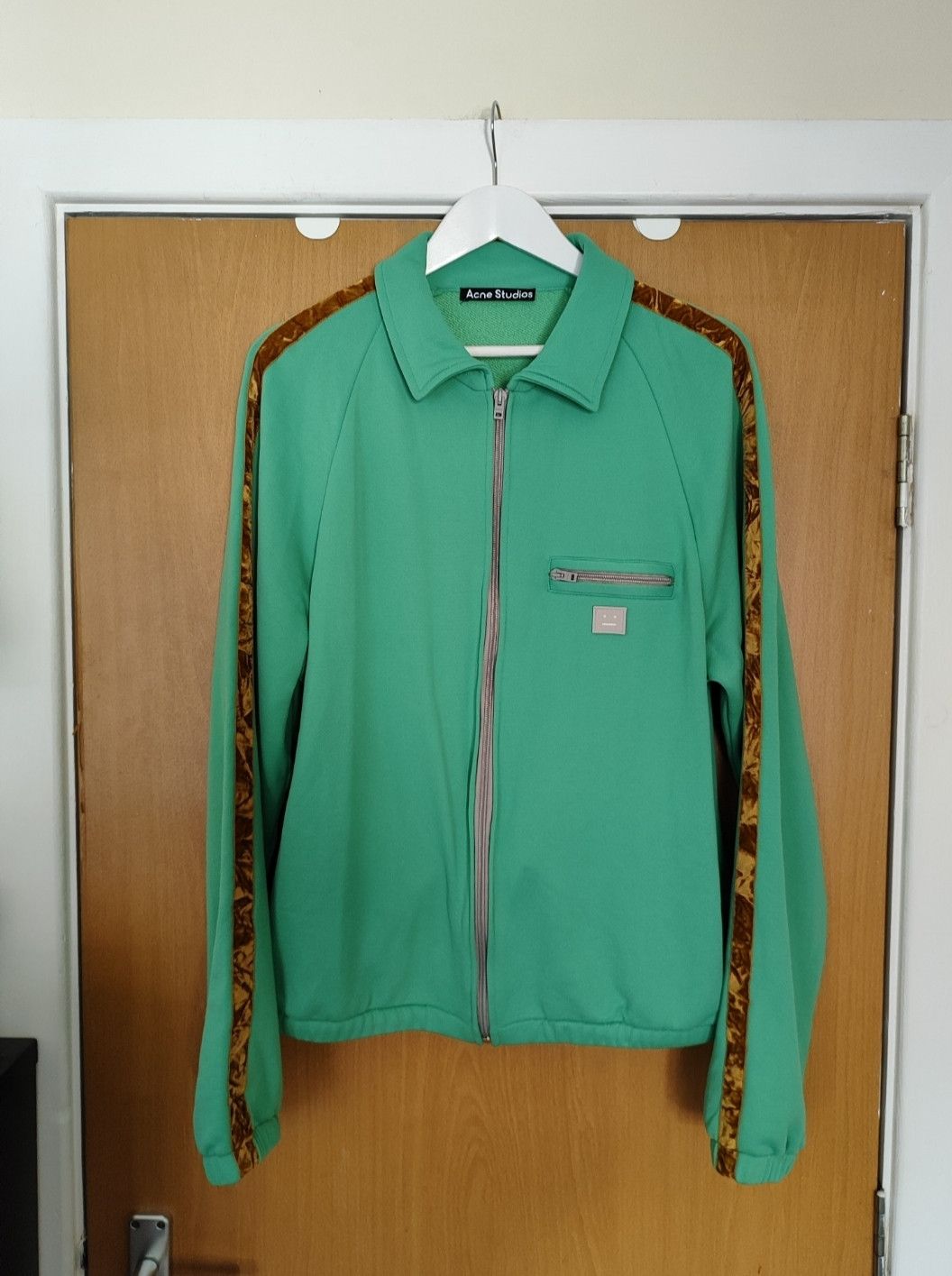 Acne Studios Acne Studios Jade green track jacket M Size M / US 6-8 / IT 42-44 - 1 Thumbnail