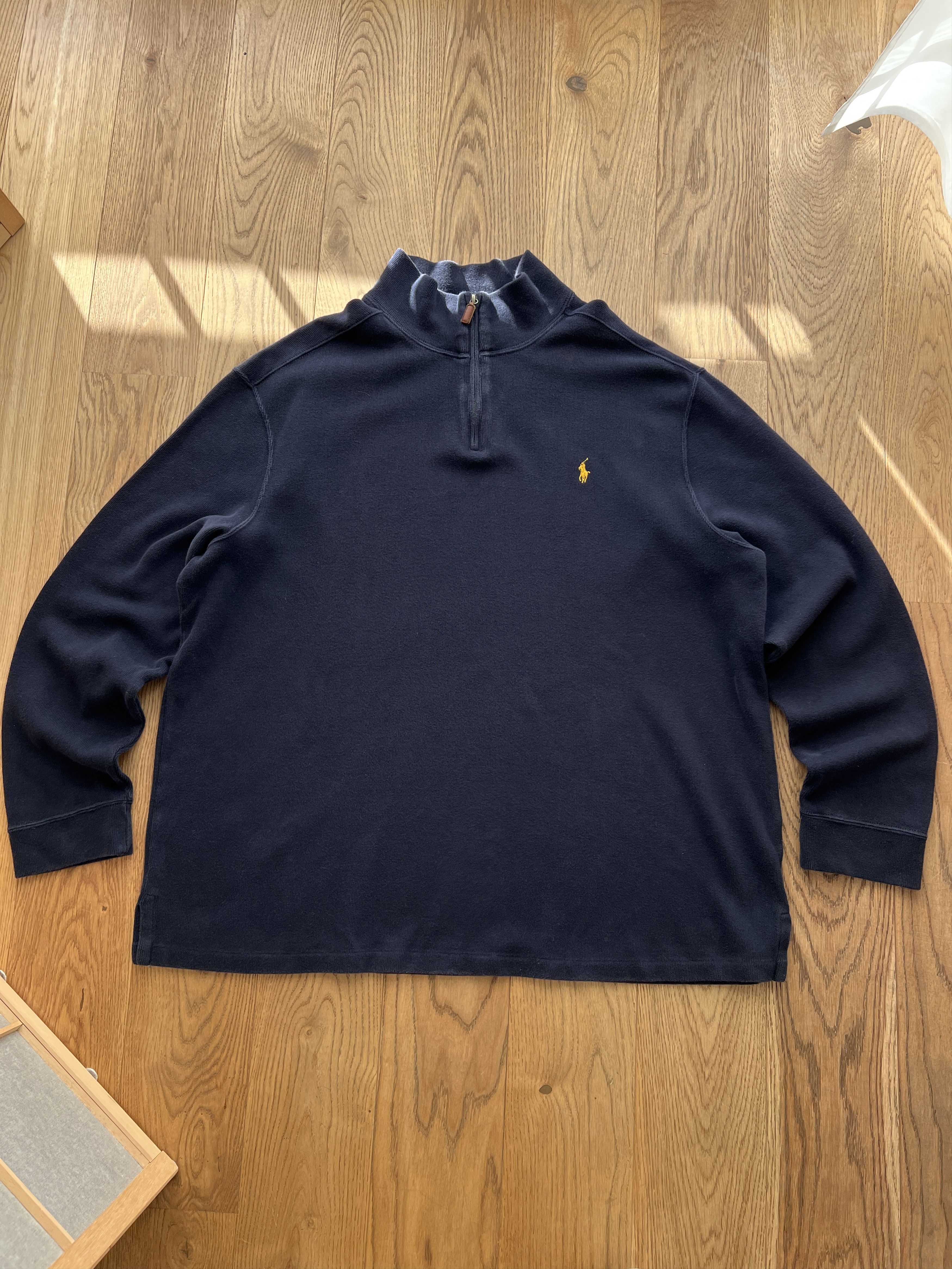 Polo Ralph Lauren PRL half zip sweatshirt old money vintage sweater 2000s rare Size US XXL / EU 58 / 5 - 5 Thumbnail
