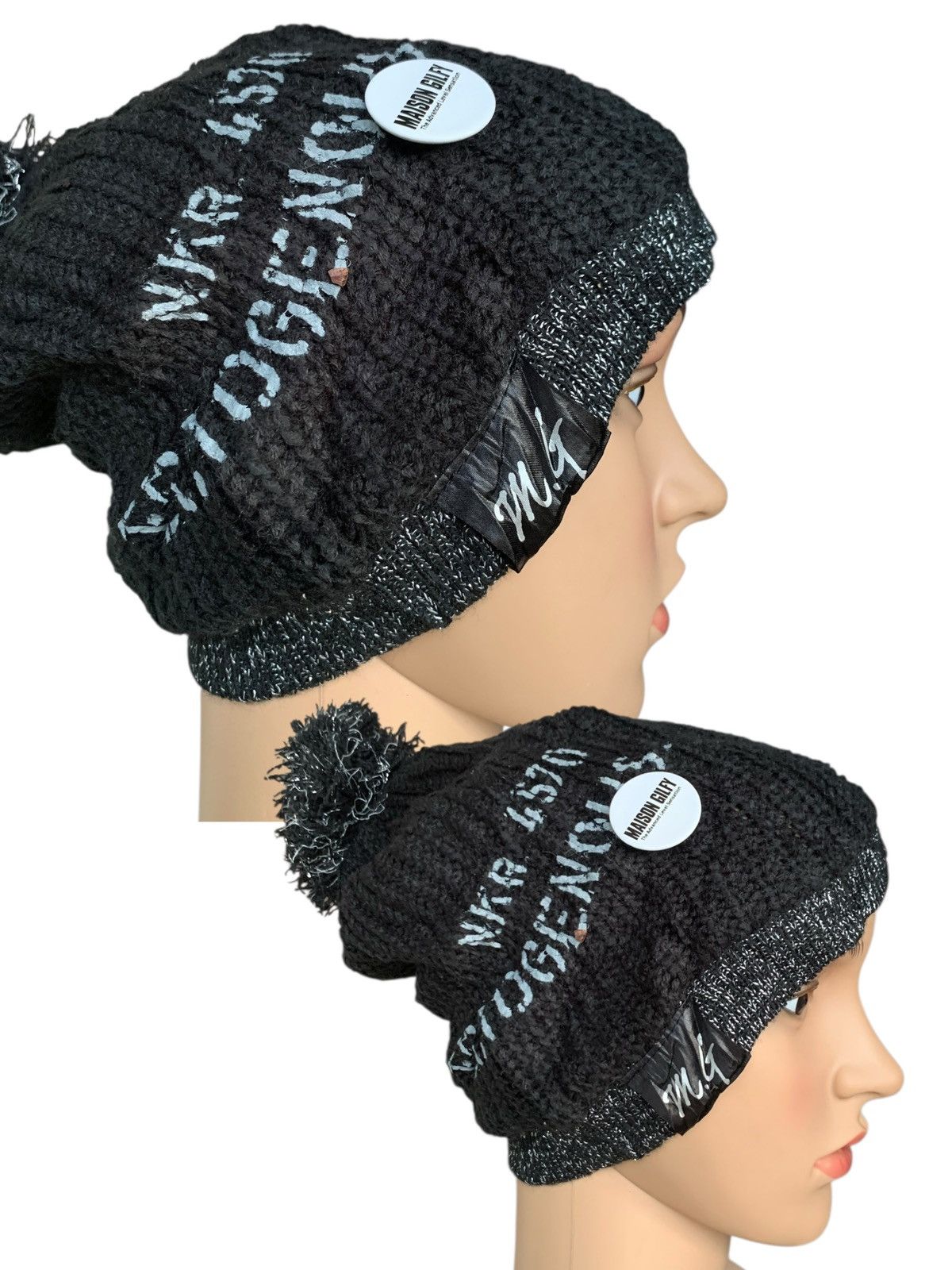 Japanese Brand × Kapital × Vintage Rare Crochet Knit Hat Japanese Punk Style Size ONE SIZE - 1 Thumbnail