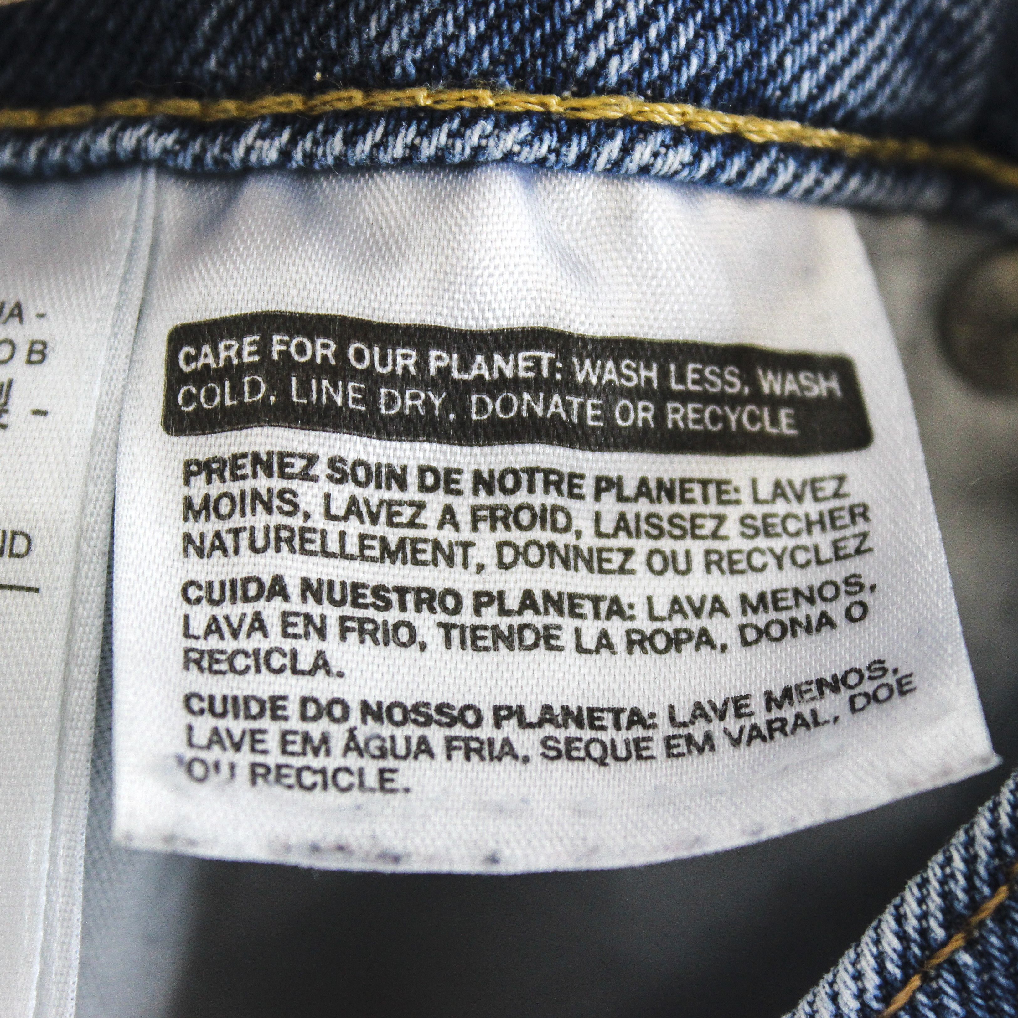 Levi's 711 Skinny W28 Cropped Denim Jeans Slim Fit Trousers Pants Size 28" / US 6 / IT 42 - 9 Thumbnail