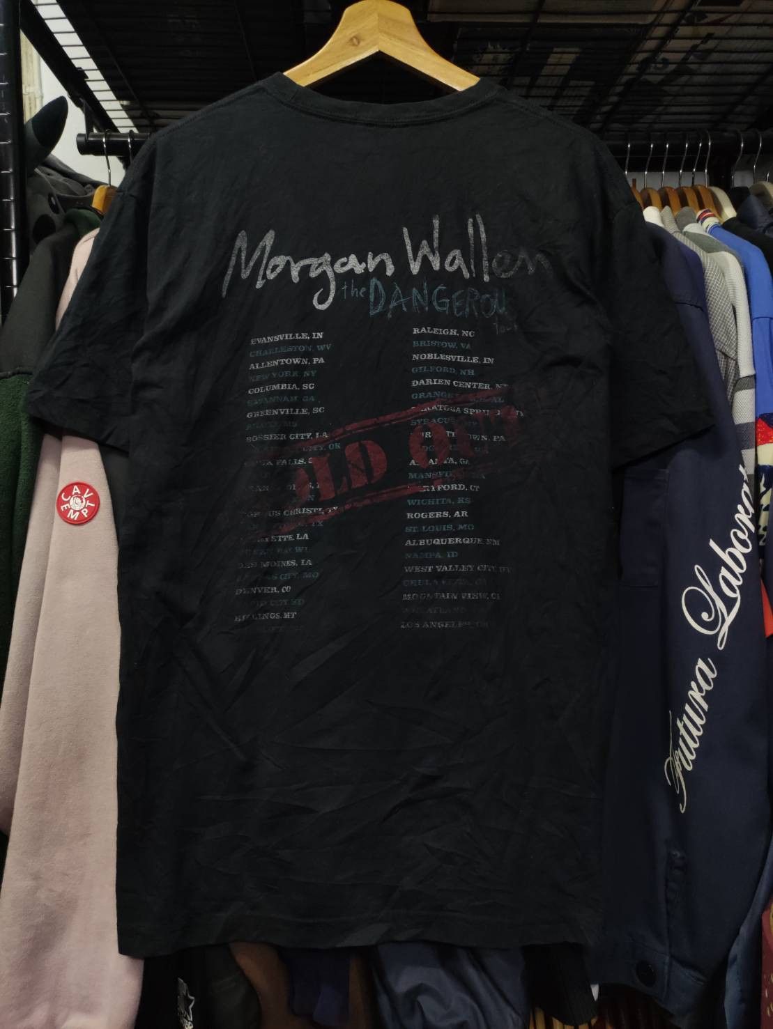 Band Tees Morgan Wallen The Dangerous Tour Promo T-Shirt Size US L / EU 52-54 / 3 - 2 Thumbnail