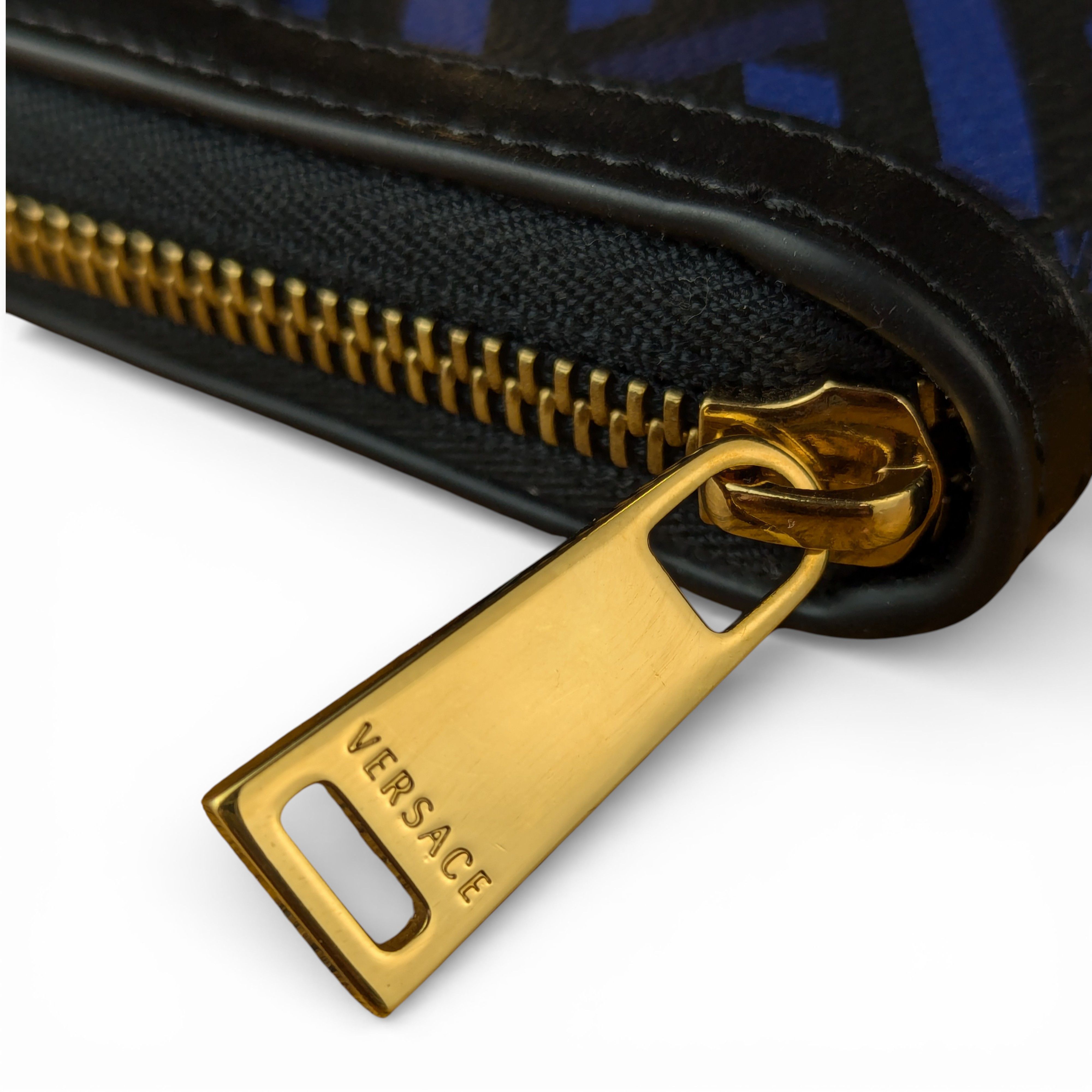Versace VERSACE LA GRECA Long Leather Wallet Size ONE SIZE - 5 Thumbnail