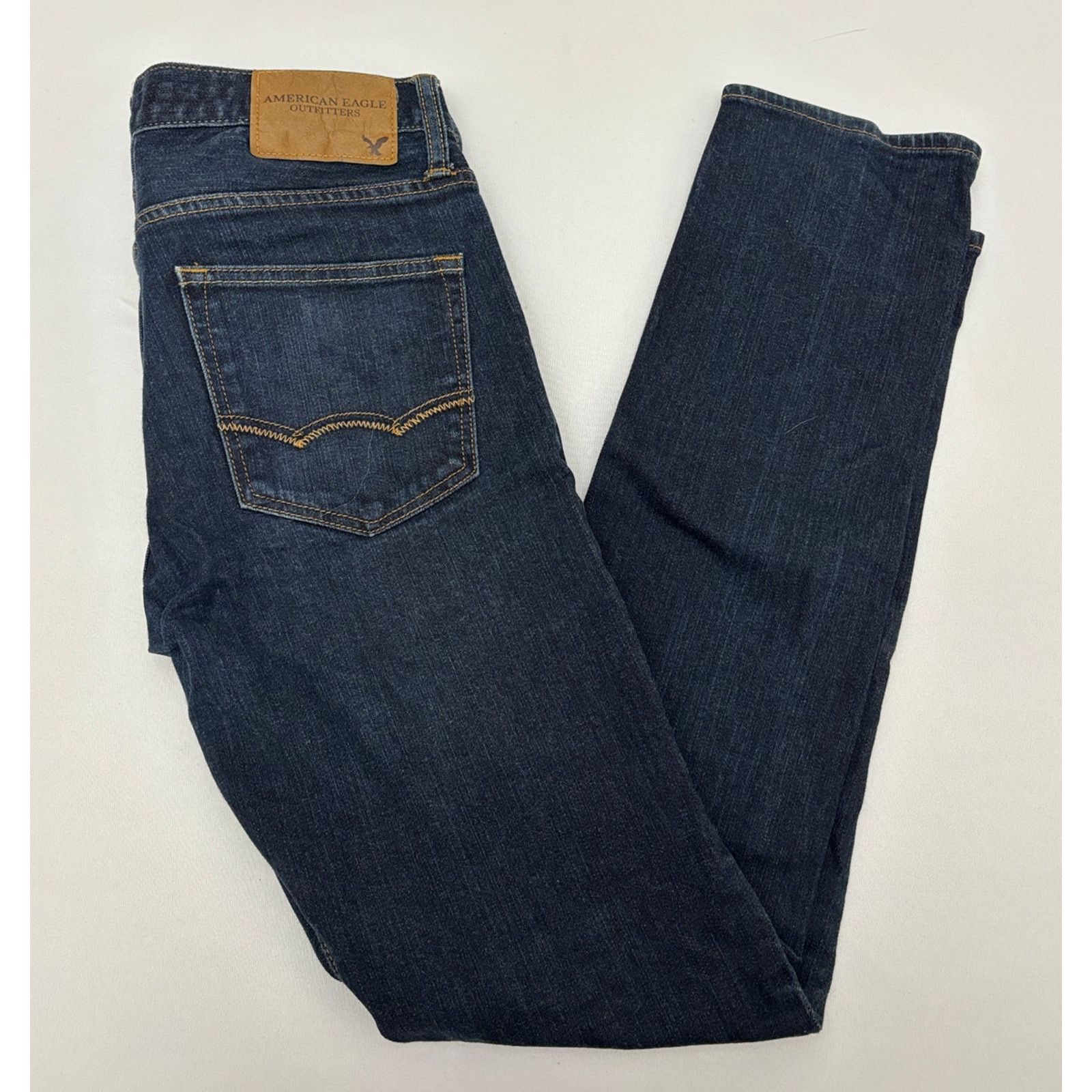 American Eagle Outfitters AMERICAN EAGLE 30x31 Men’s Skinny Fit Jeans | Excellent! Size US 30 / EU 46 - 2 Thumbnail