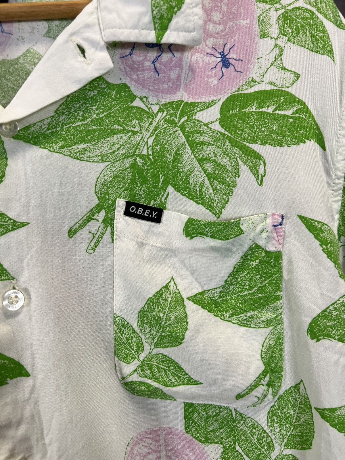Obey Obey designer crazy Hawaiian shirt Size US M / EU 48-50 / 2 - 3 Thumbnail
