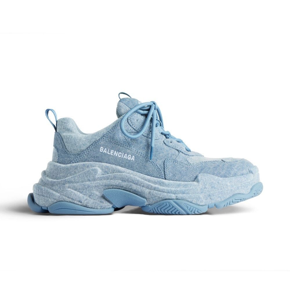 【トリプルS】 Balenciaga Balenciaga Triple S Blue/White Sneakers | Grailed