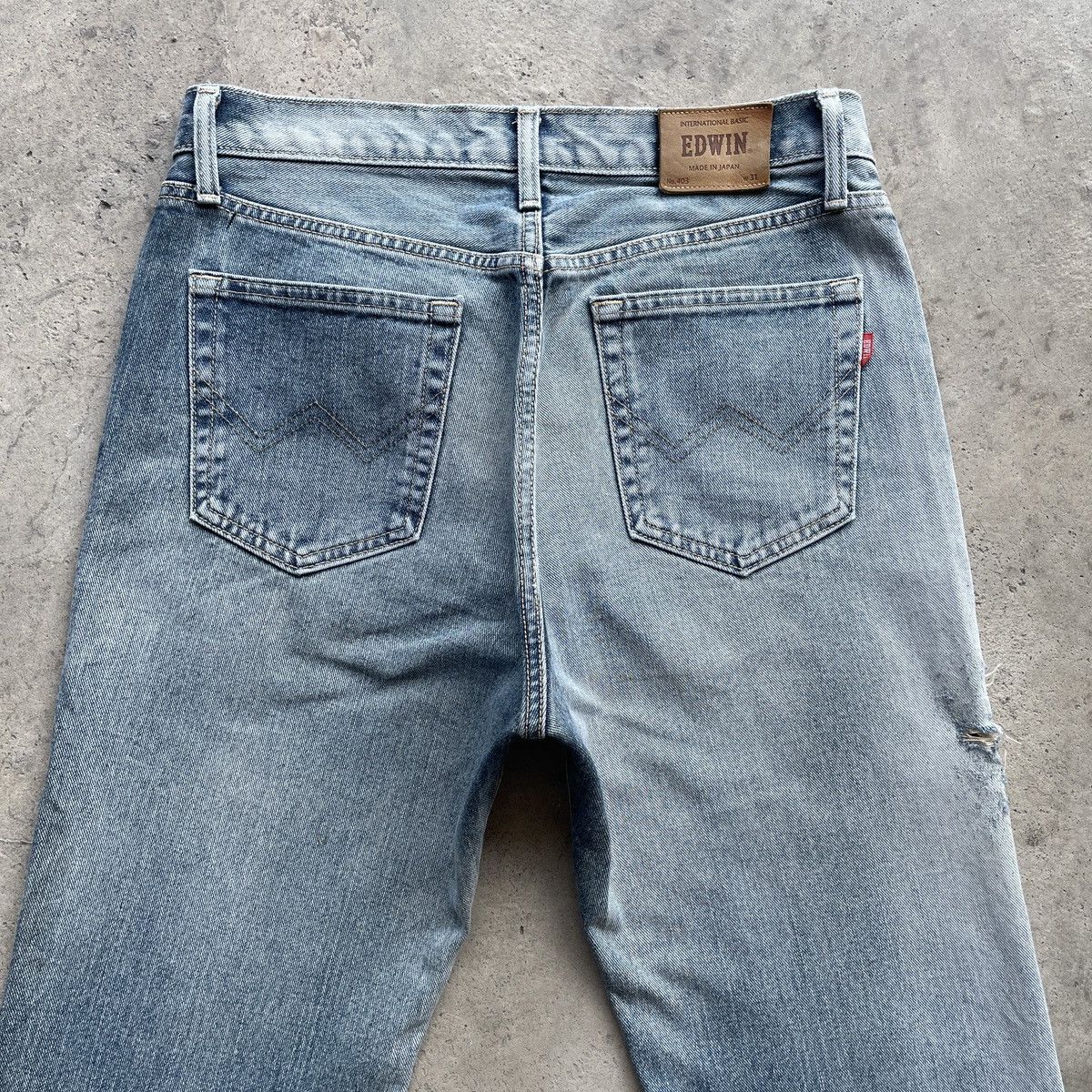 Edwin Vintage Edwin Made In Japan Wash Jeans Denim Pants Faded W31 Size US 31 - 11 Thumbnail