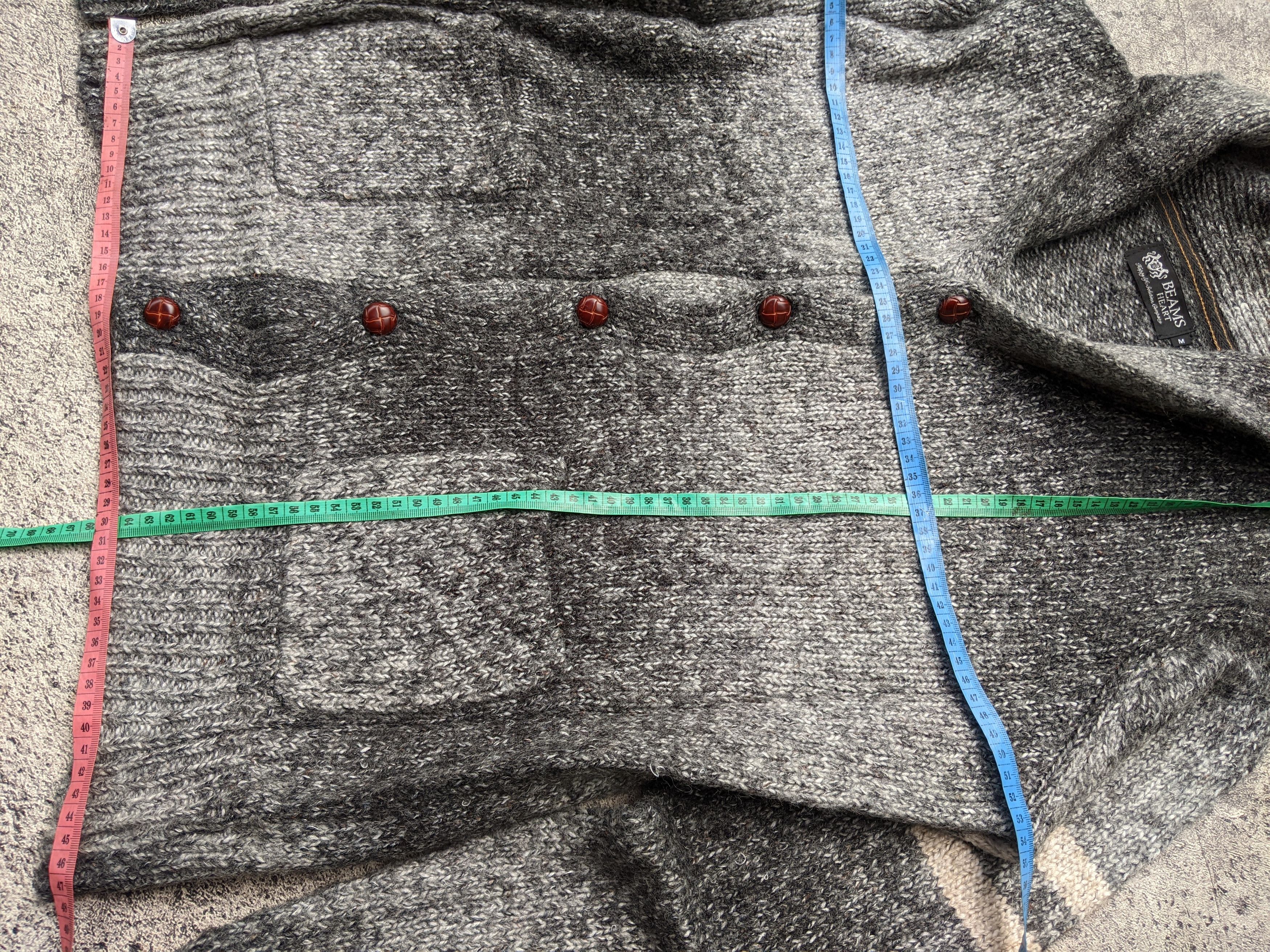 Beams Plus Beams Cardigan Sweater Size US M / EU 48-50 / 2 - 7 Thumbnail