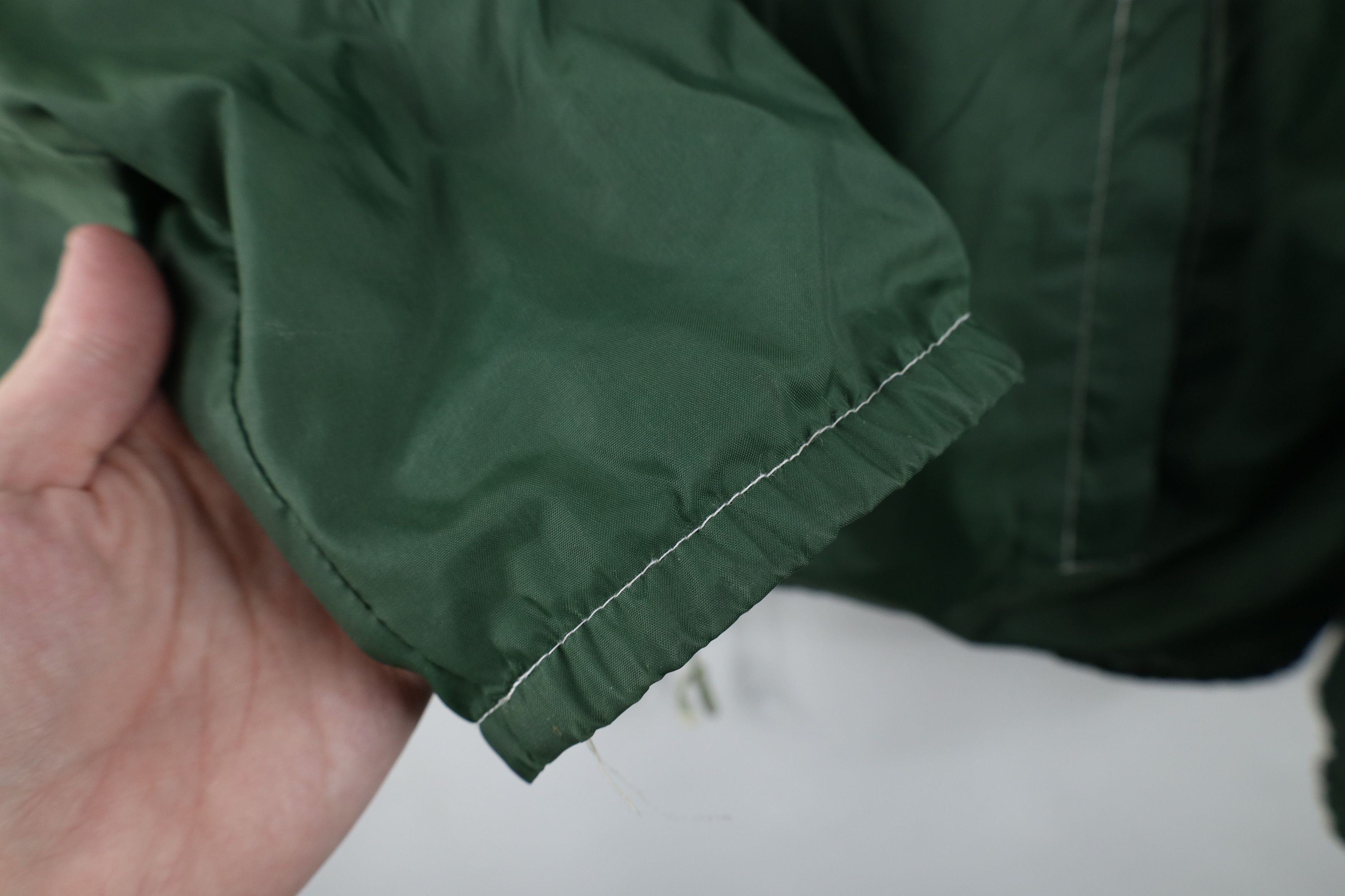 Vintage Vintage 70s Streetwear Coaches Windbreaker Jacket Green Size XL / US 12-14 / IT 48-50 - 8 Thumbnail