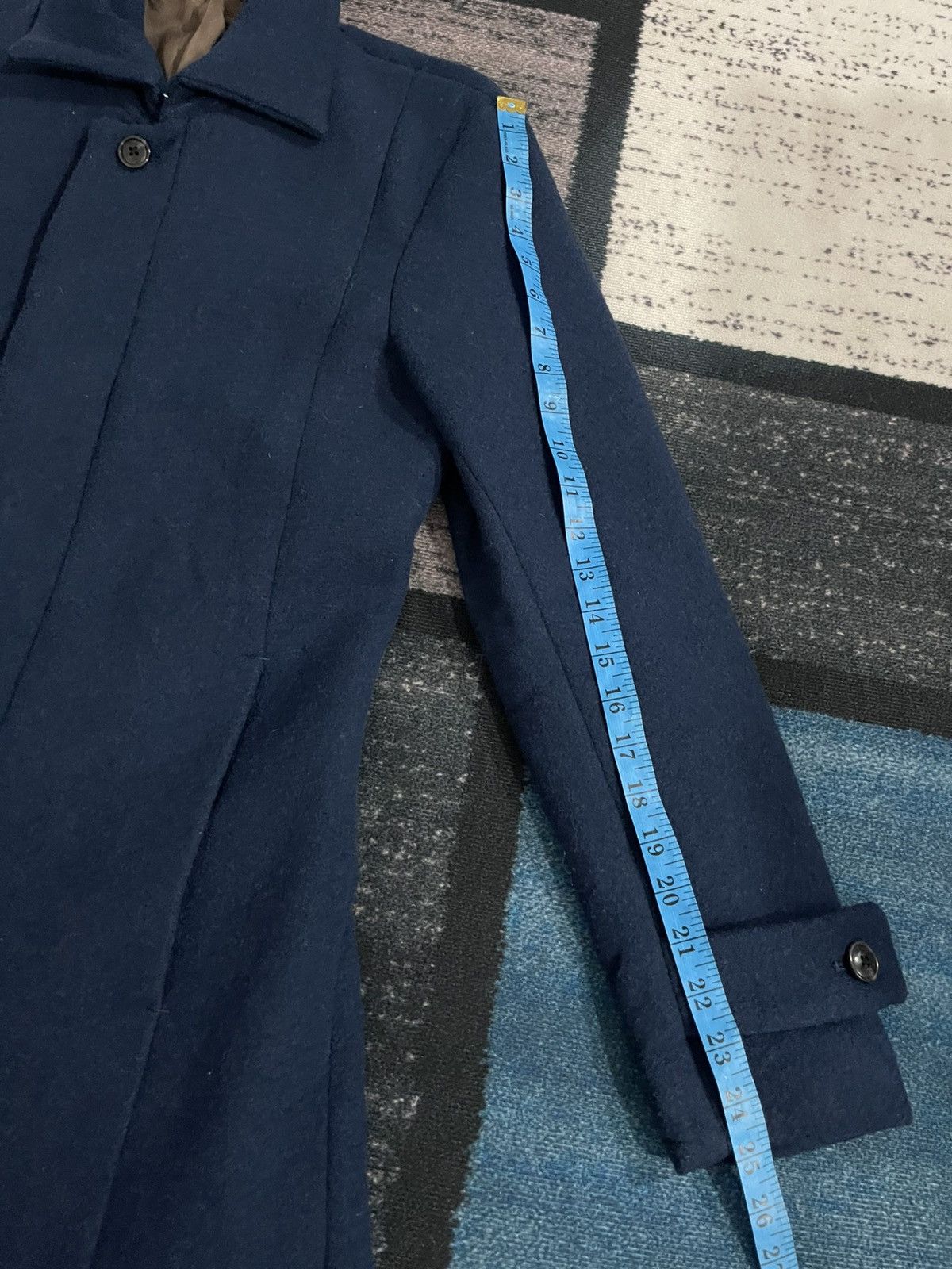 Issey Miyake × Tete Homme Tete Homme Issey Miyake Wool Jacket Size S / US 4 / IT 40 - 17 Thumbnail