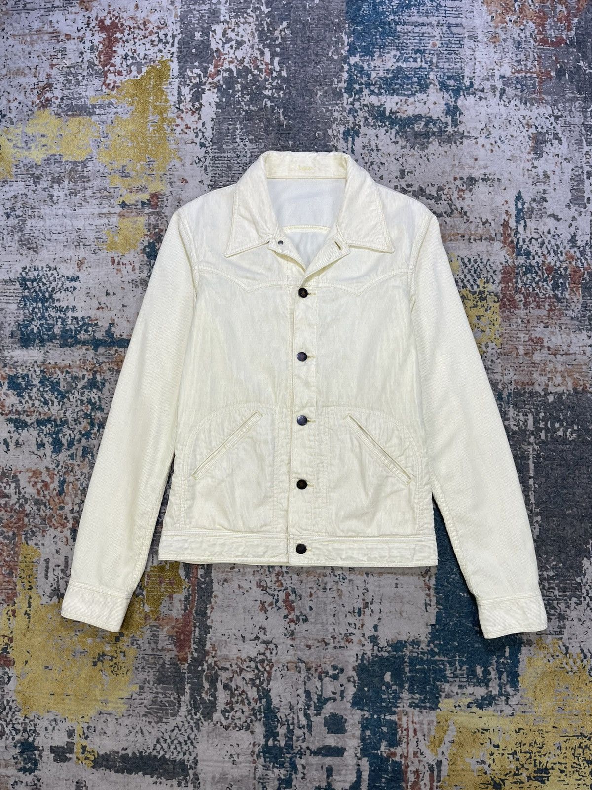 United Arrows United Arrows Japan Corduroy Western Denim Jacket Size US S / EU 44-46 / 1 - 1 Thumbnail