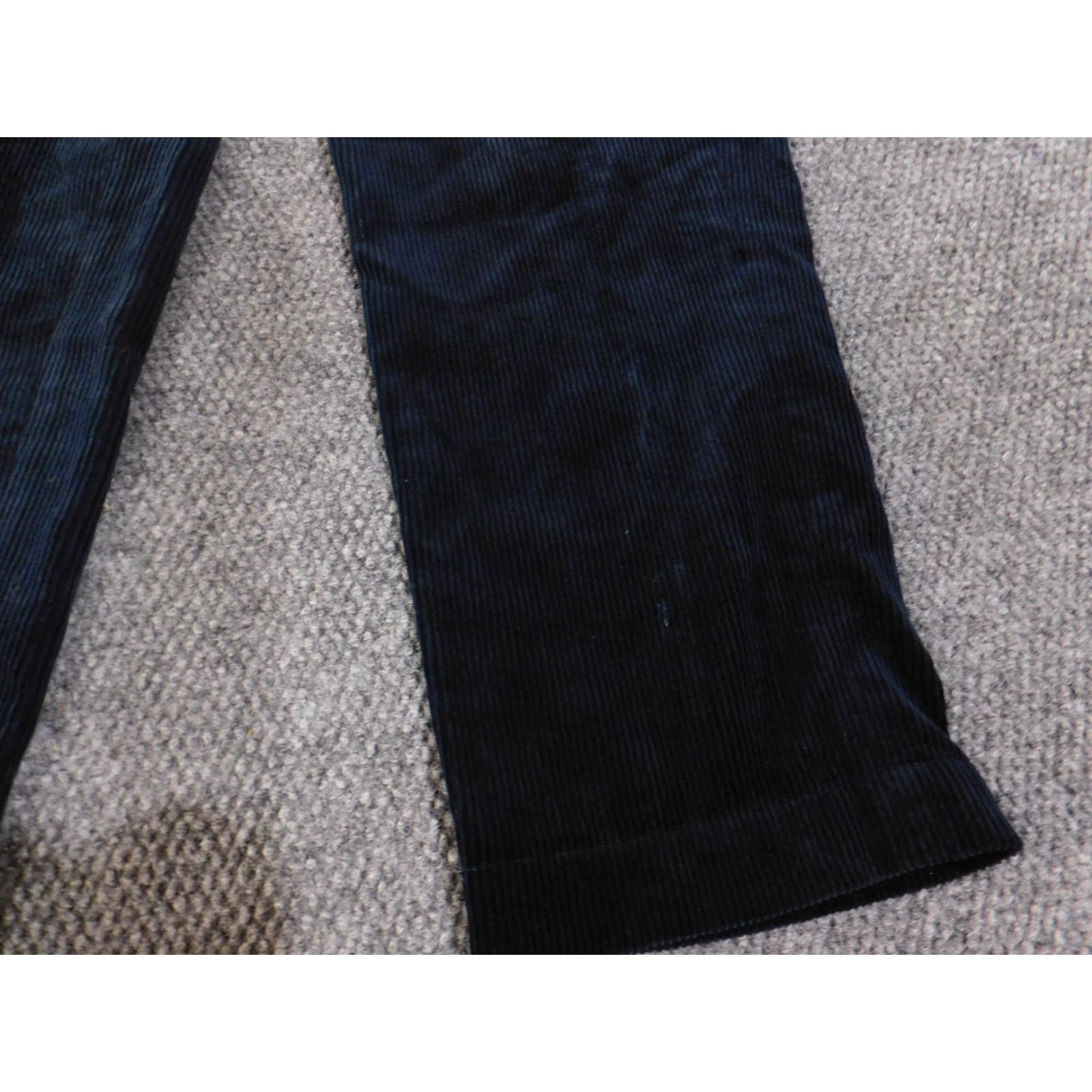 Polo Ralph Lauren Polo Ralph Lauren Pants Mens 34x30 Navy Blue Corduroy Preston Pant Classic Fit Size US S / EU 44-46 / 1 - 3 Thumbnail