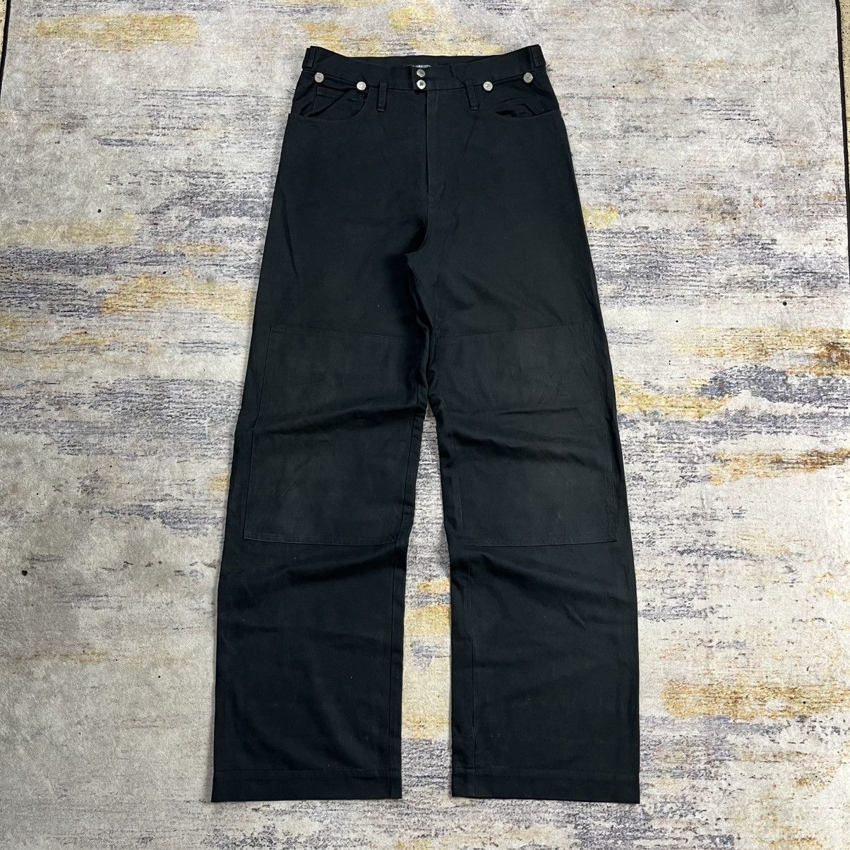 Hysteric Glamour × Japanese Brand Ozone Community wide leg double knee pants Size US 30 / EU 46 - 1 Thumbnail