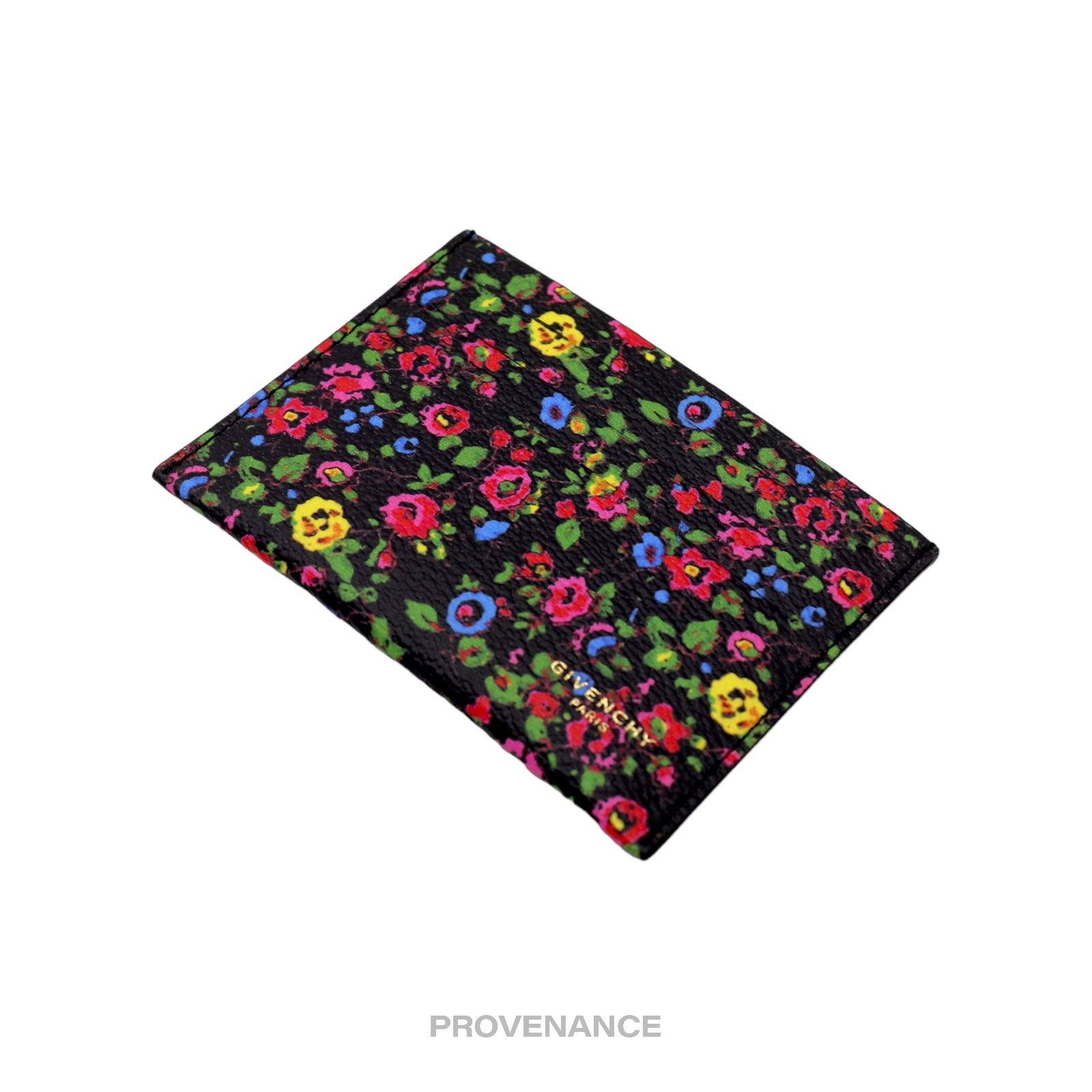 Givenchy 🔴 Givenchy 6CC Card Holder Wallet - Floral Size ONE SIZE - 4 Thumbnail