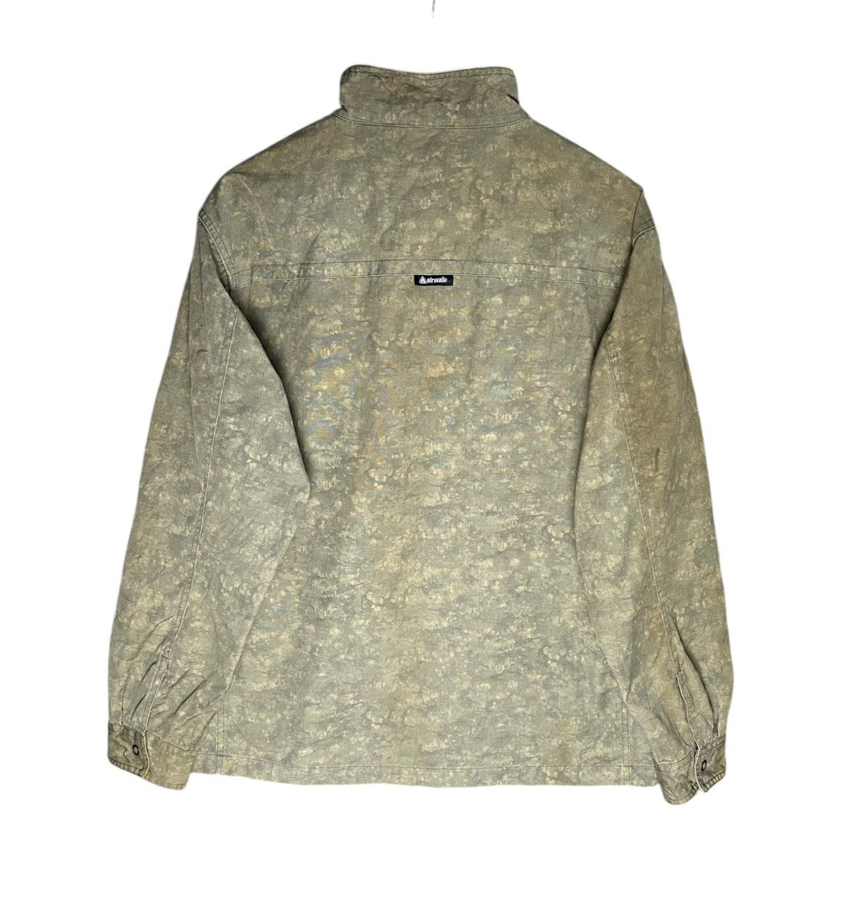 Airwalk × Japanese Brand Rare 🌟 Airwalk Off-Dyed Ovd Zipper Jacket Size US L / EU 52-54 / 3 - 4 Thumbnail