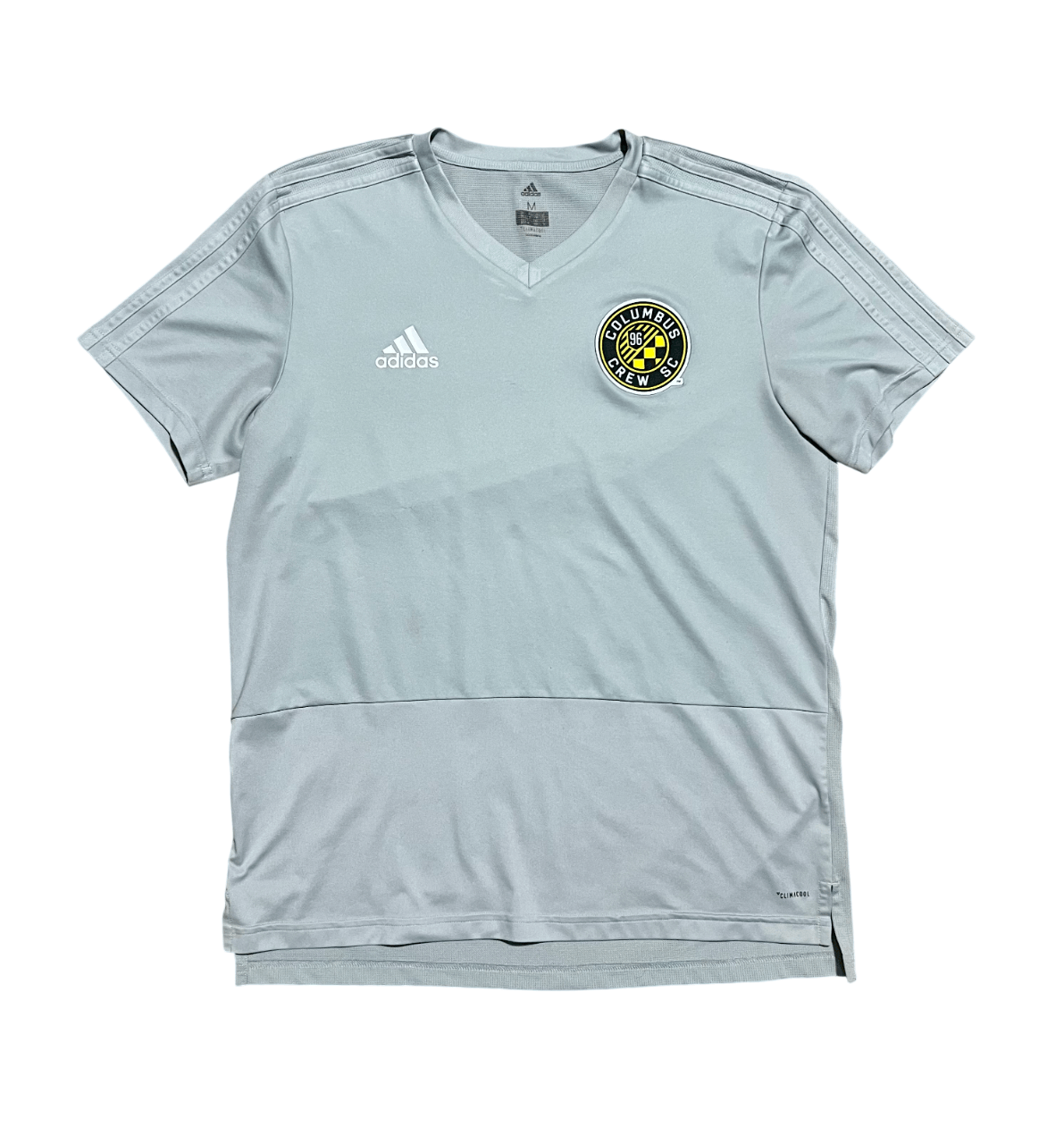 Adidas Columbus Crew Adidas Gray Embroidered Soccer Jersey Size US M / EU 48-50 / 2 - 1 Thumbnail