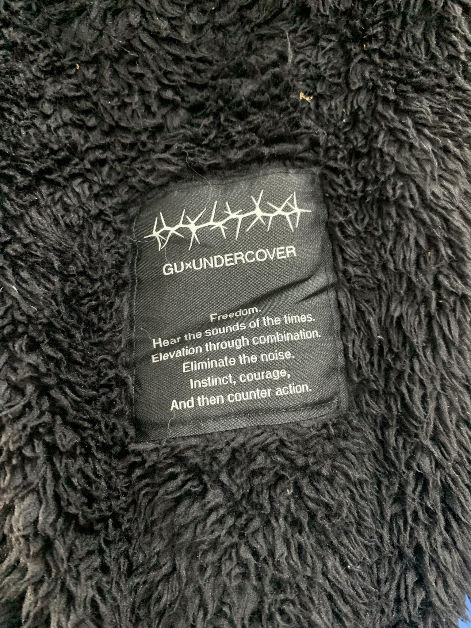 GU × Undercover Gu X undercover Jun Takahashi faux fur Fleece cardigan. Size US L / EU 52-54 / 3 - 3 Thumbnail