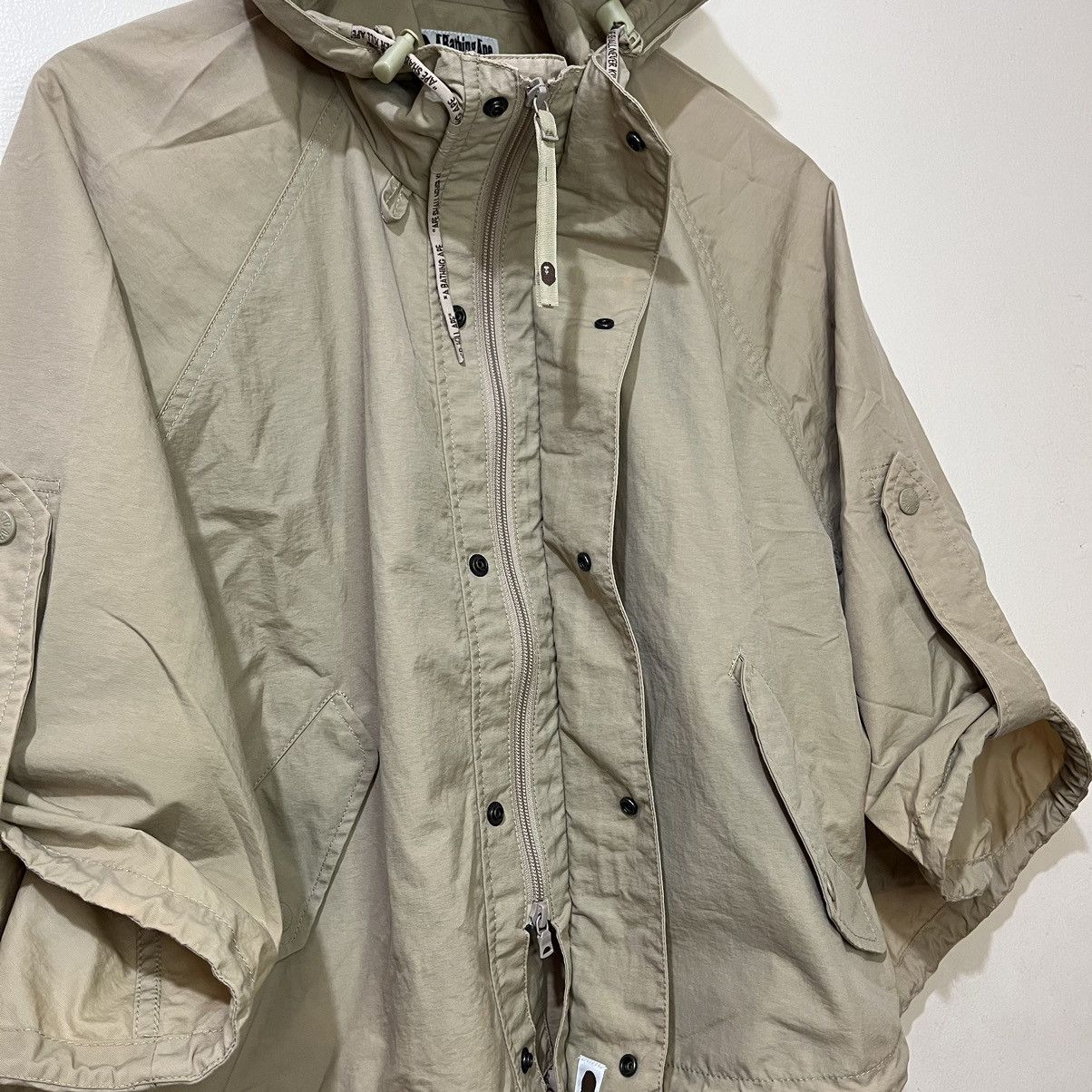 Bape Rare Bape Nylon Poncho Jacket Size ONE SIZE - 3 Thumbnail