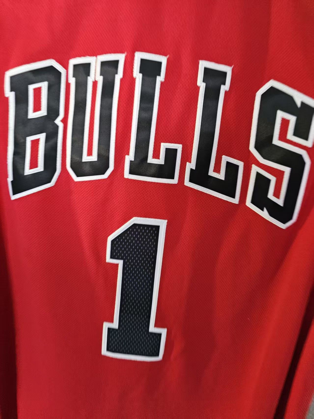 NBA Bulls #1 Derrick Rose Jersey Red Size US XL / EU 56 / 4 - 3 Thumbnail