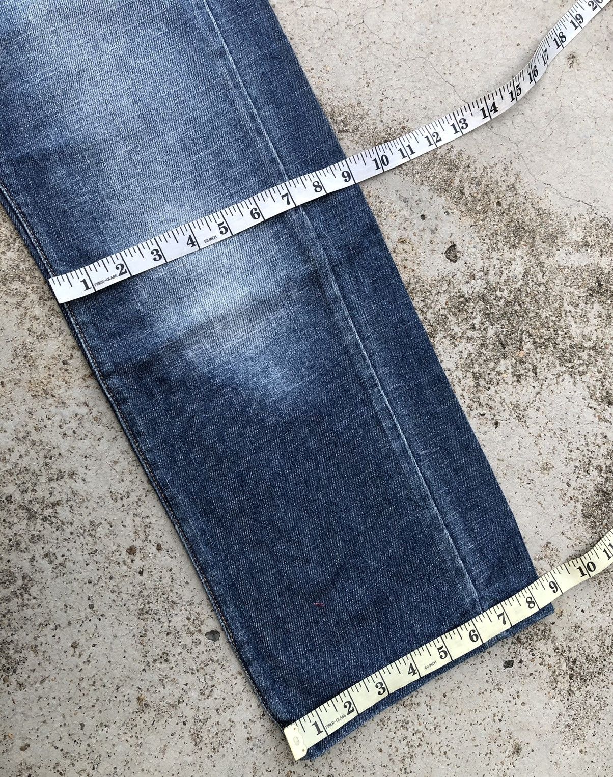 Energie WIDE LEG⚡️⚡️VINTAGE ENERGIE WASHED BLUE JEANS Size US 31 - 9 Thumbnail