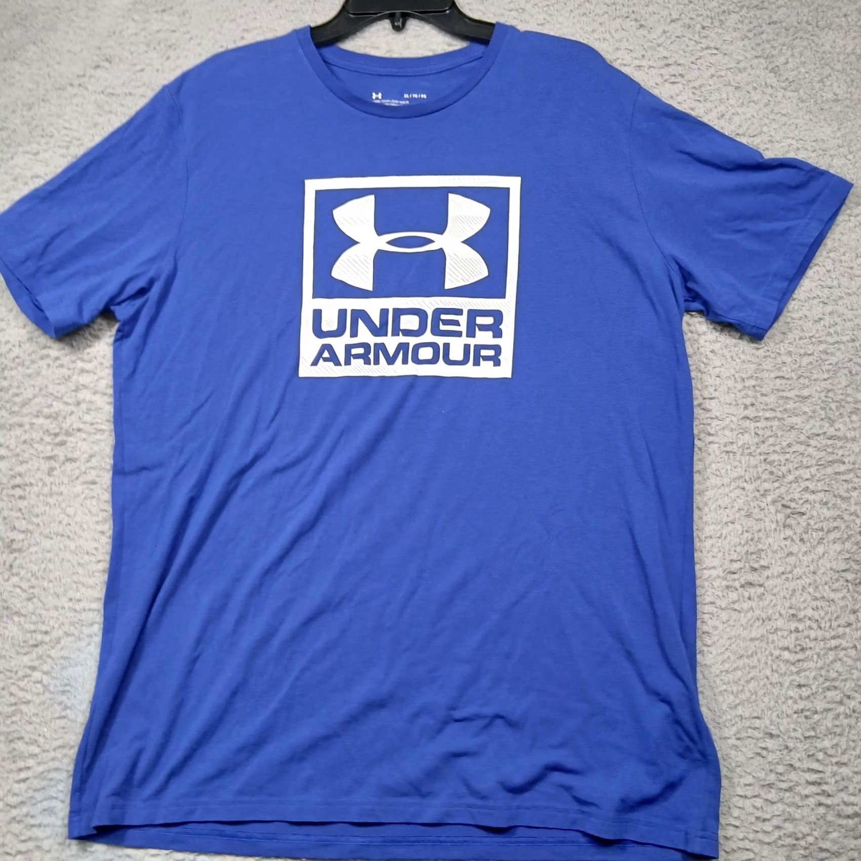 Under Armour Under Armour Shirt Mens XL Blue HeatGear Loose Fit Athletic Tee Logo Size US XL / EU 56 / 4 - 2 Thumbnail