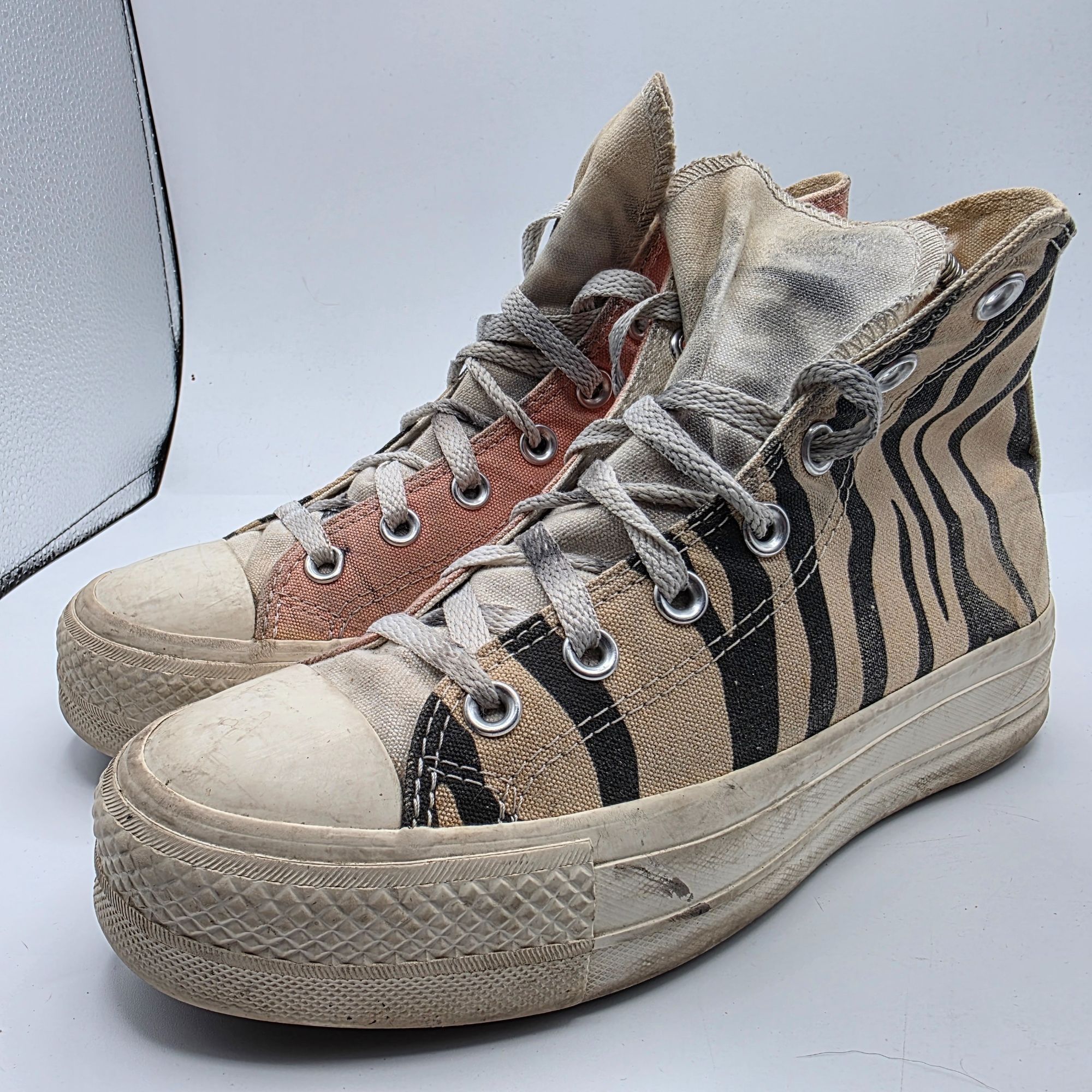 Converse Converse Womens Size 7.5 Brown Pink Sneaker Shoes Casual Wal Size US 7.5 / IT 37.5 - 4 Thumbnail