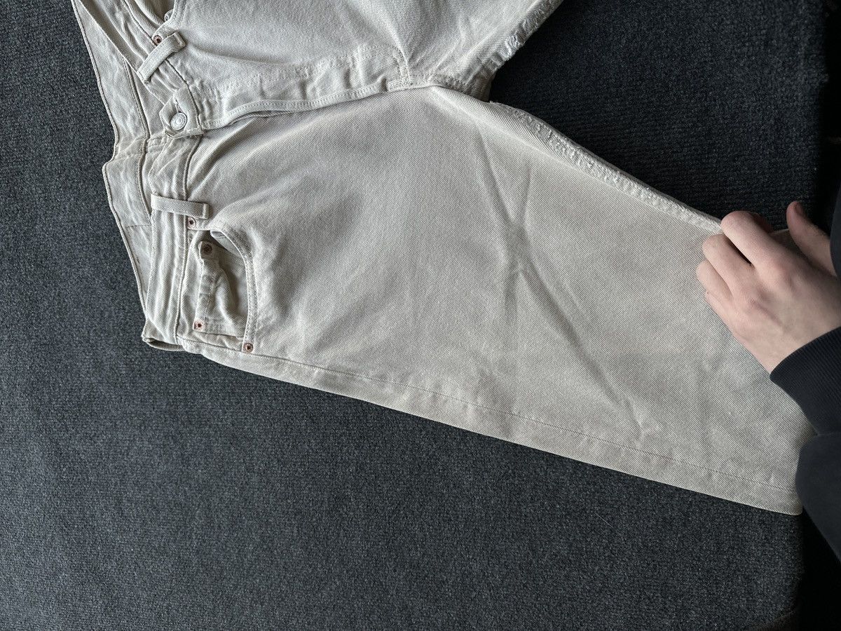 Levi's BEIGE 🚨VNTG USA MADE 90s Levis Jeans 501 y2k Denim Size US 32 / EU 48 - 6 Thumbnail