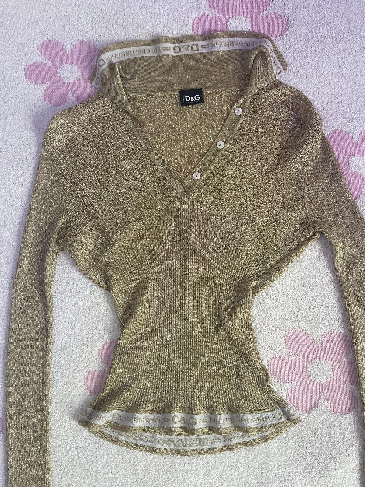 Dolce & Gabbana Vintage Dolce & Gabbana Halter Long sleeve Size S / US 4 / IT 40 - 7 Thumbnail