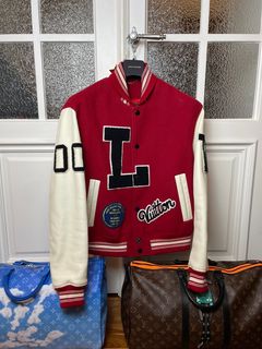 PAUSE or Skip: Louis Vuitton Leather Embroidered Varsity Jacket – PAUSE  Online