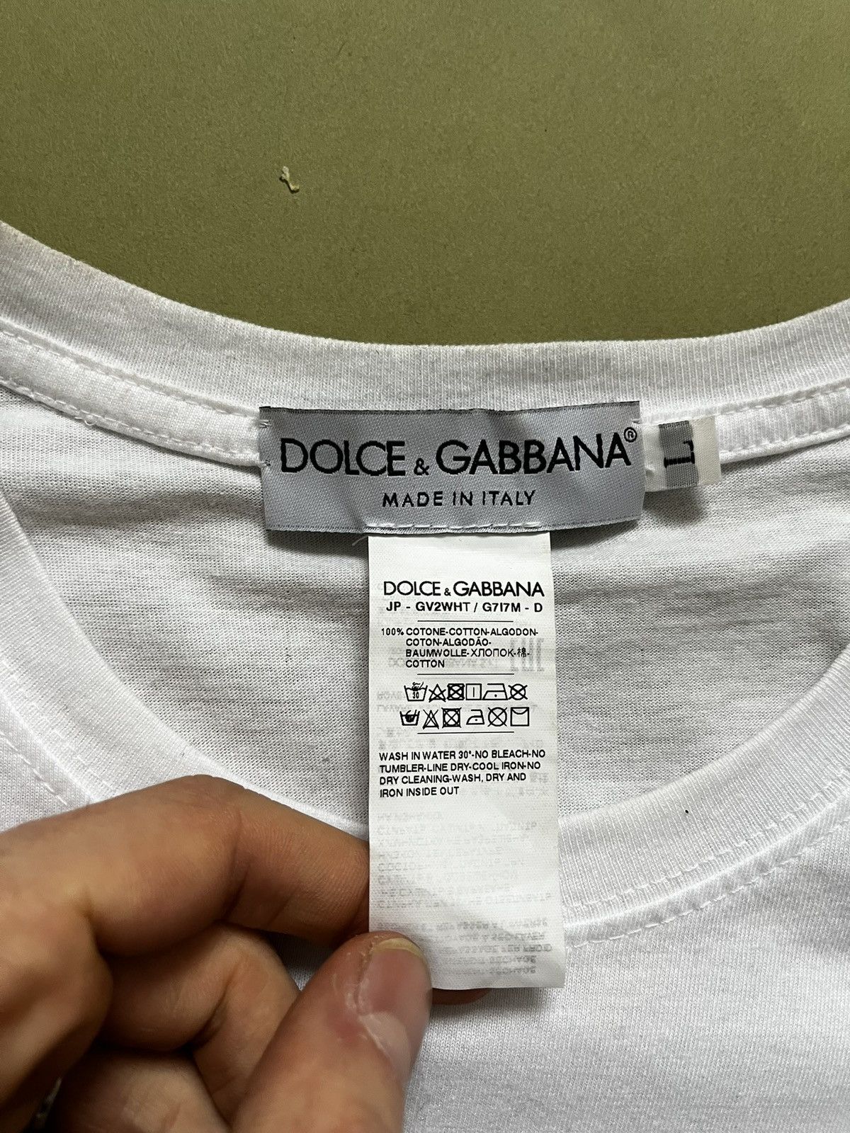 Dolce & Gabbana D&G Dolce Gabbana x Kim Kardashian T Shirt Size US L / EU 52-54 / 3 - 3 Thumbnail