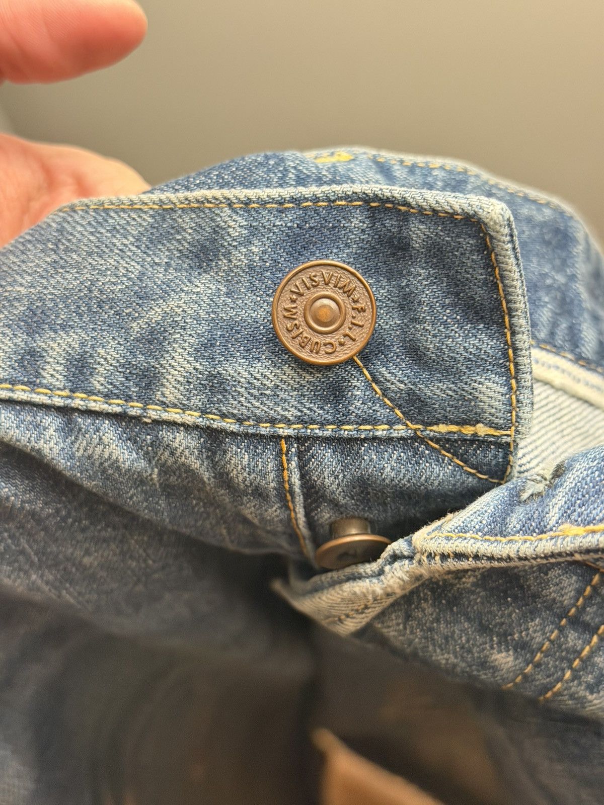 Visvim Social Sculpture 10 Paint-Splattered Selvedge Jeans Size US 34 / EU 50 - 9 Thumbnail