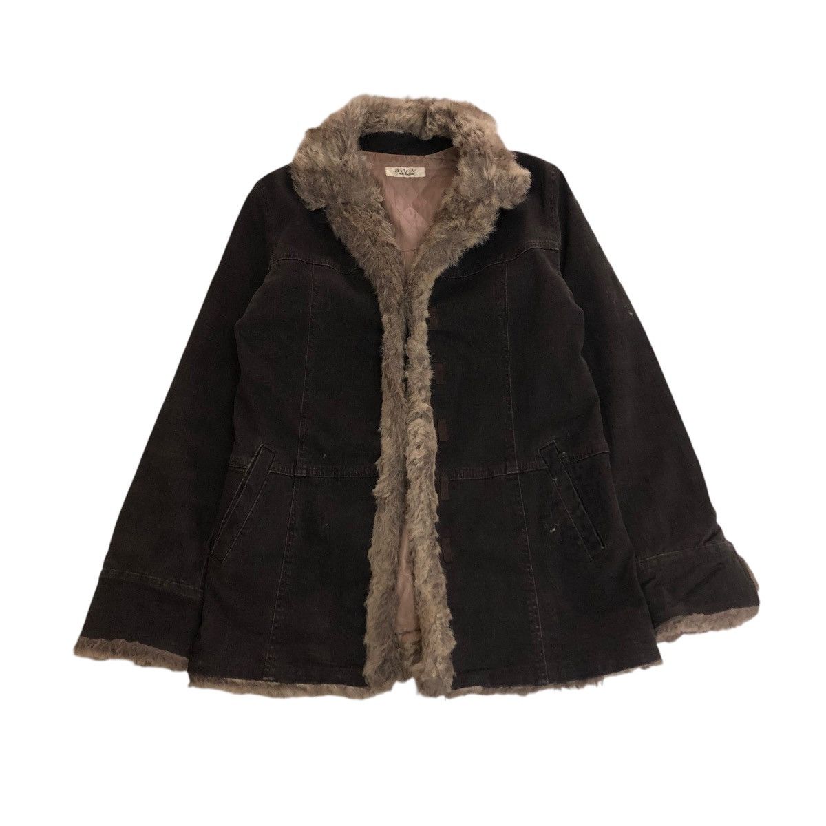 🔥VINTAGE SHEARLING MINK FUR BIKER JACKET MICHEL KLEIN PARIS