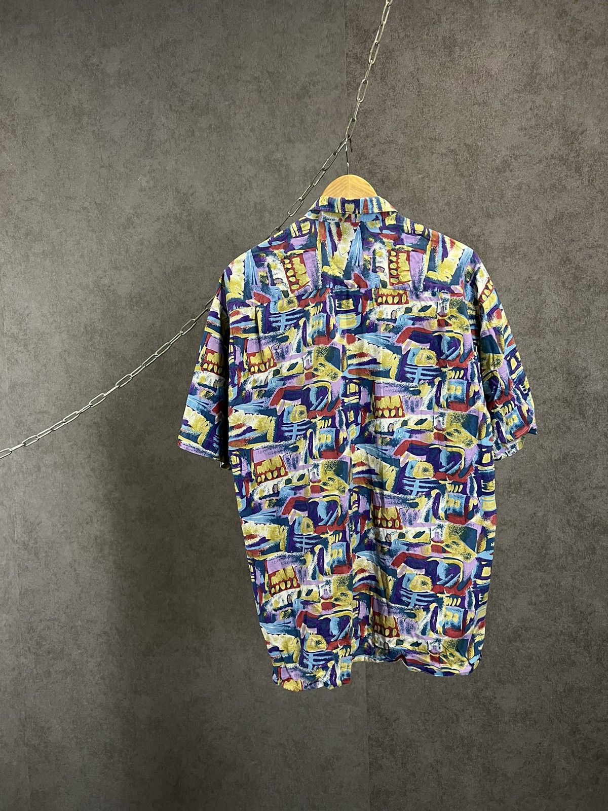 Other Art crazy Hawaiian vintage shirt Size US XL / EU 56 / 4 - 6 Thumbnail