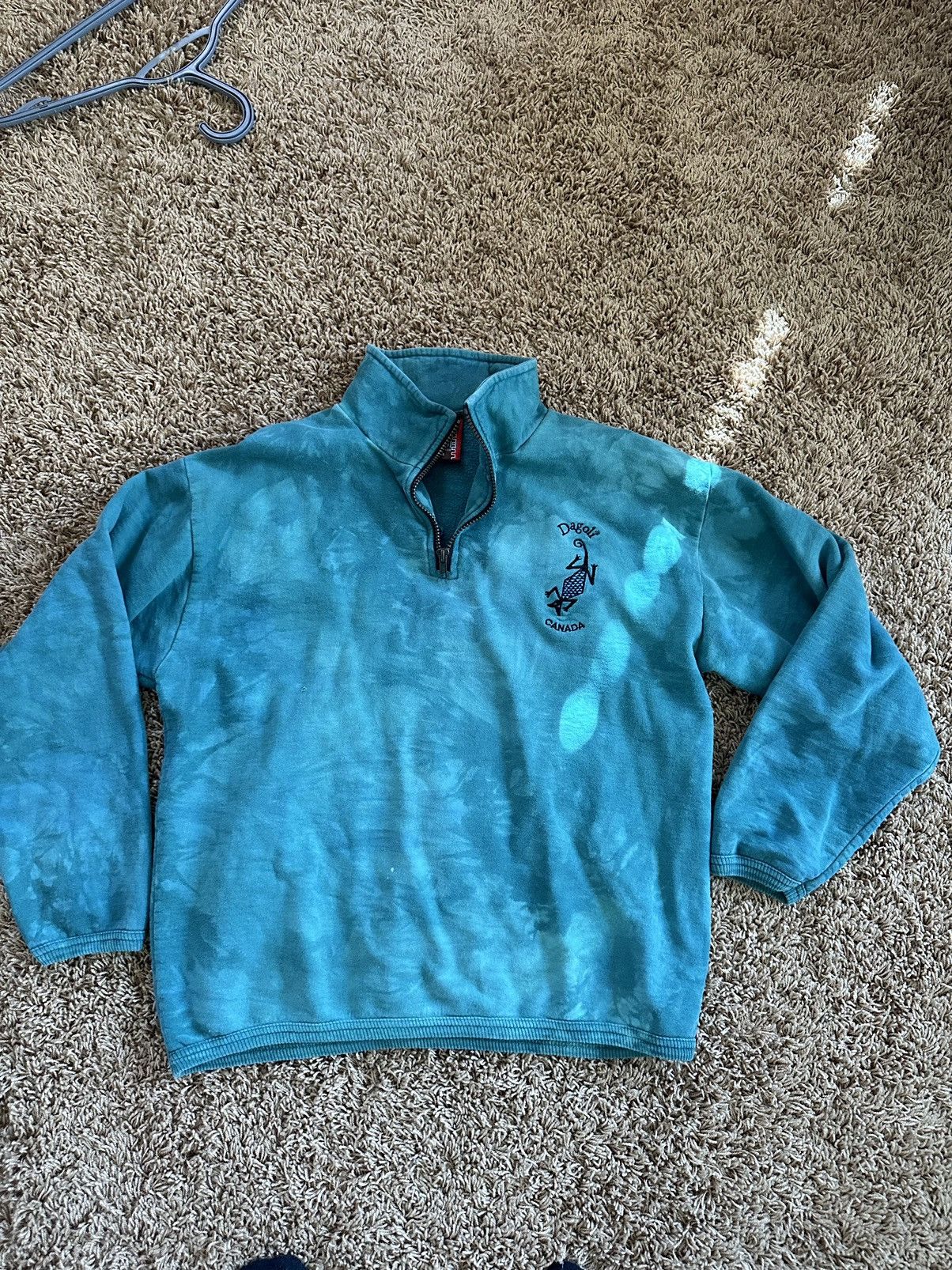 Vintage Dagoli canada quarter 90s vintage zip tie dye embroidery Size US M / EU 48-50 / 2 - 1 Thumbnail