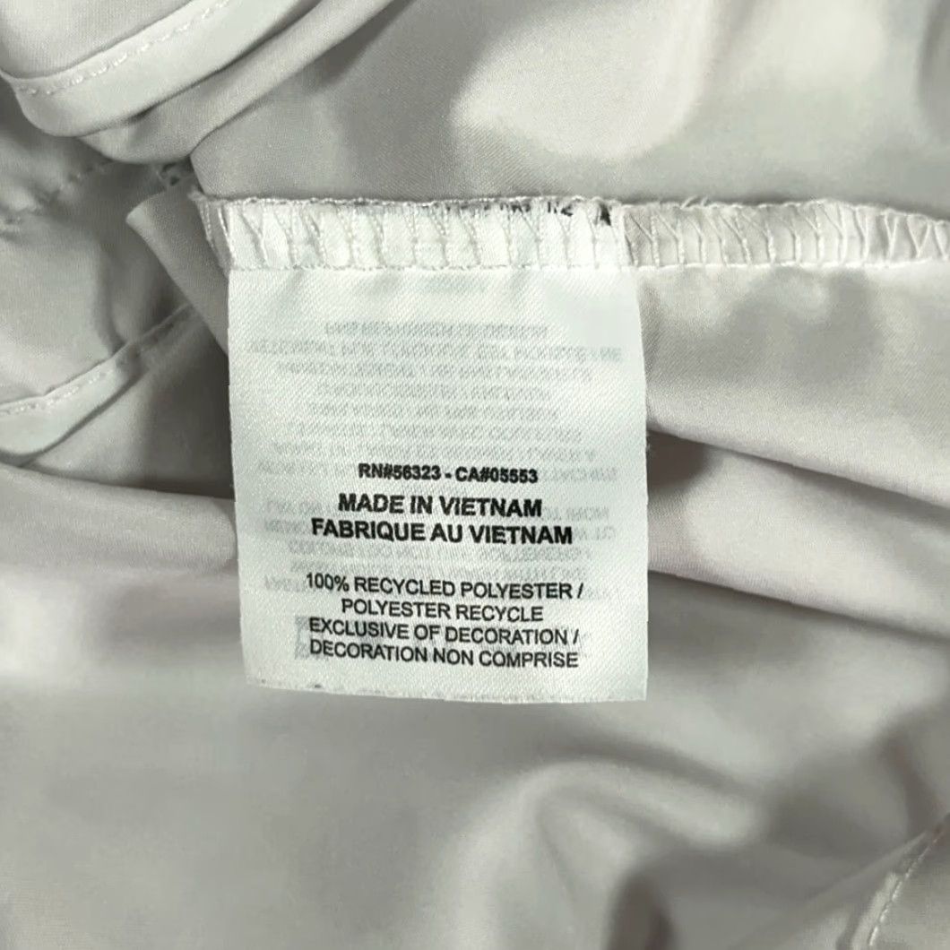 Nike Nike Running Pullover Womens LARGE White Pullover Quarter Zip Brush Texture Size L / US 10 / IT 46 - 6 Thumbnail