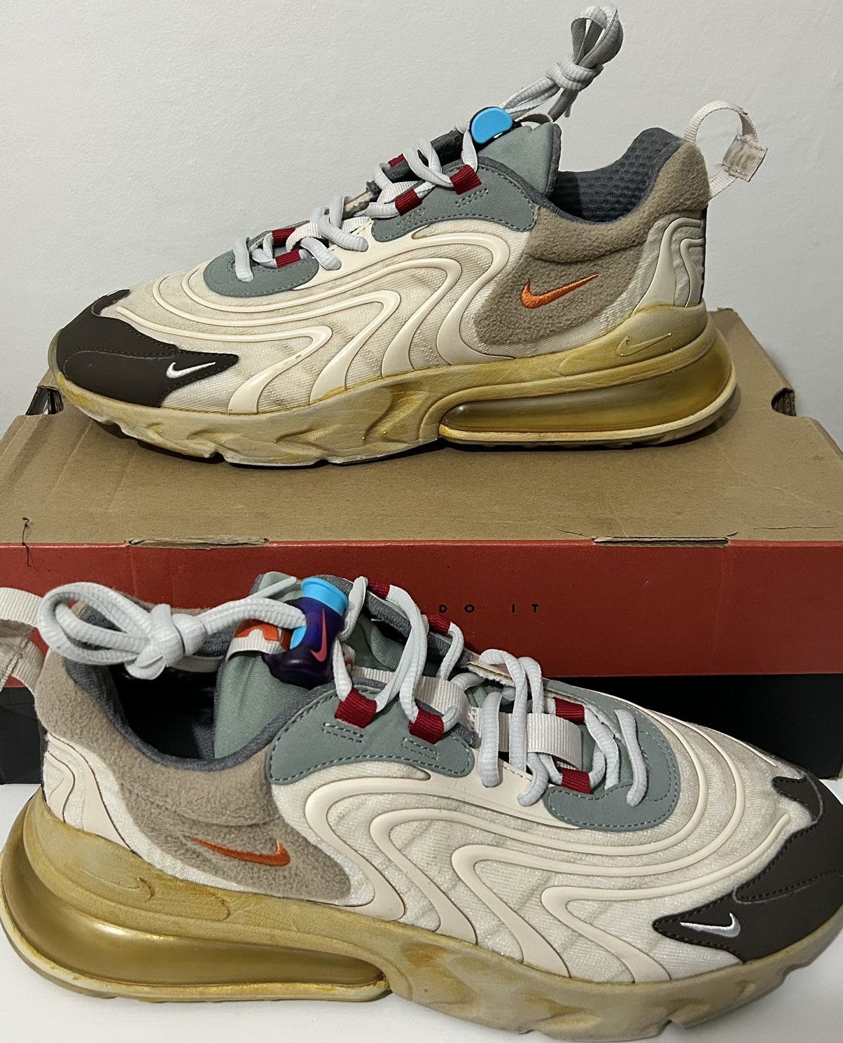 Nike × Travis Scott CT2864-200 Travis Scott Nike Air Max 270 Cactus Trails 8.5UK Size US 8.5 / EU 41-42 - 13 Thumbnail