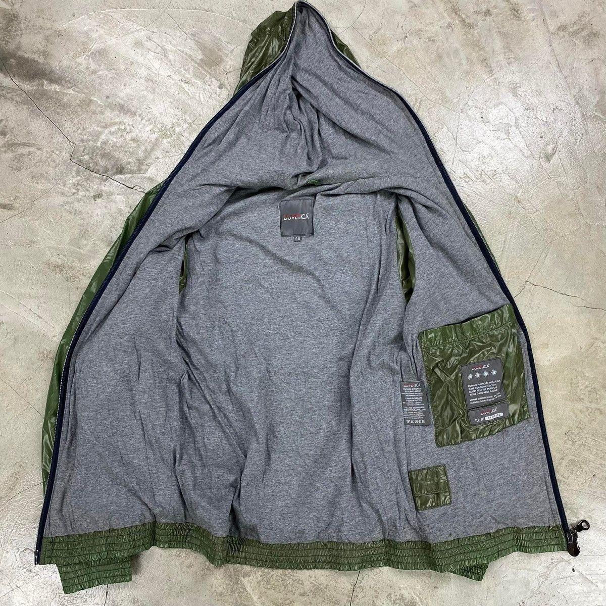 Duvetica Goose Down Filled Hooded Full Zip Jacket Size US M / EU 48-50 / 2 - 4 Thumbnail