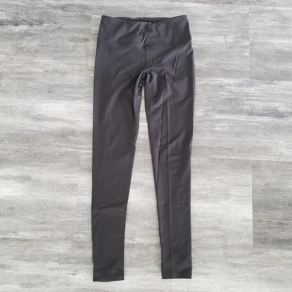 Designer Black High Waisted VS Knockout Stirrup Legging Size 28" / US 6 / IT 42 - 1 Thumbnail