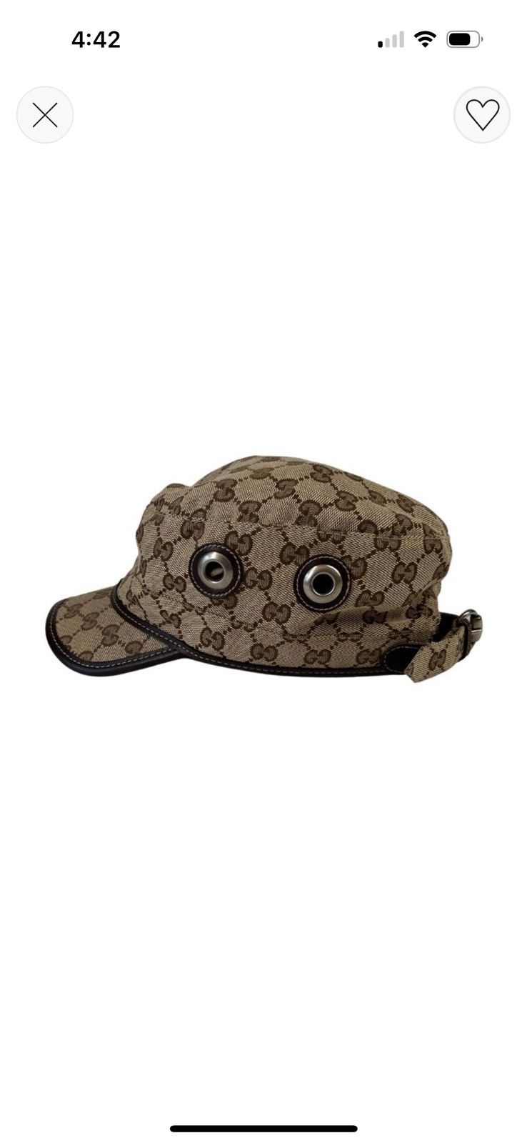 Gucci Gucci authentic military hat Size ONE SIZE - 4 Thumbnail