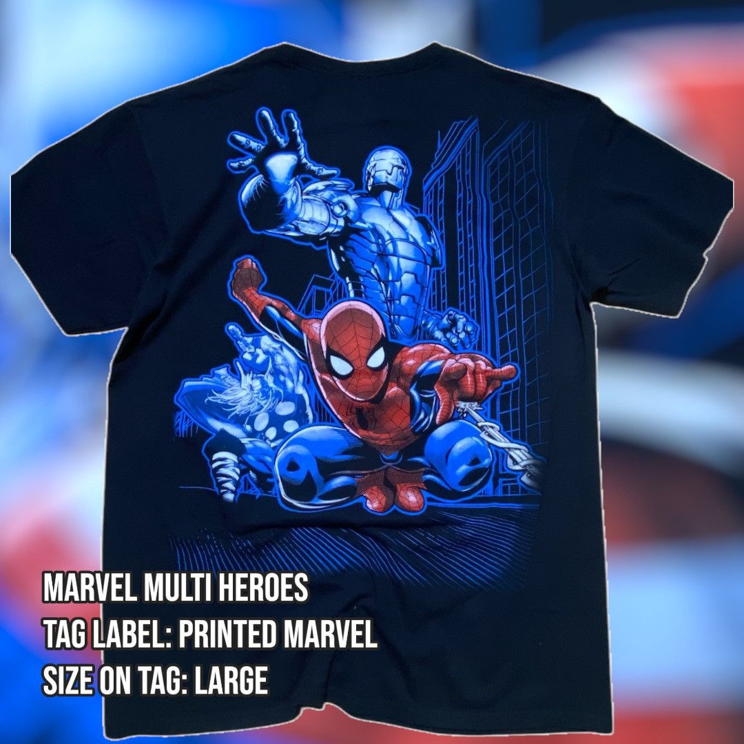 Marvel Comics Marvel Heroes Tee Size US L / EU 52-54 / 3 - 1 Thumbnail