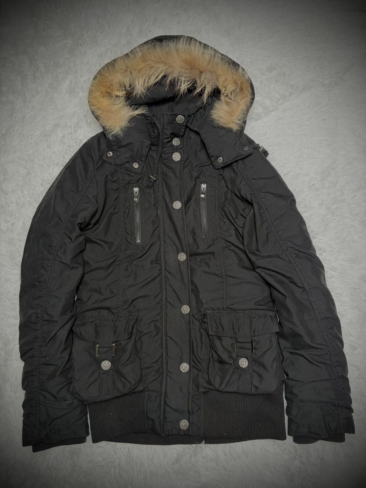 If Six Was Nine Rare Cecil McBee raccoon fur vkei jacket Size US M / EU 48-50 / 2 - 1 Thumbnail