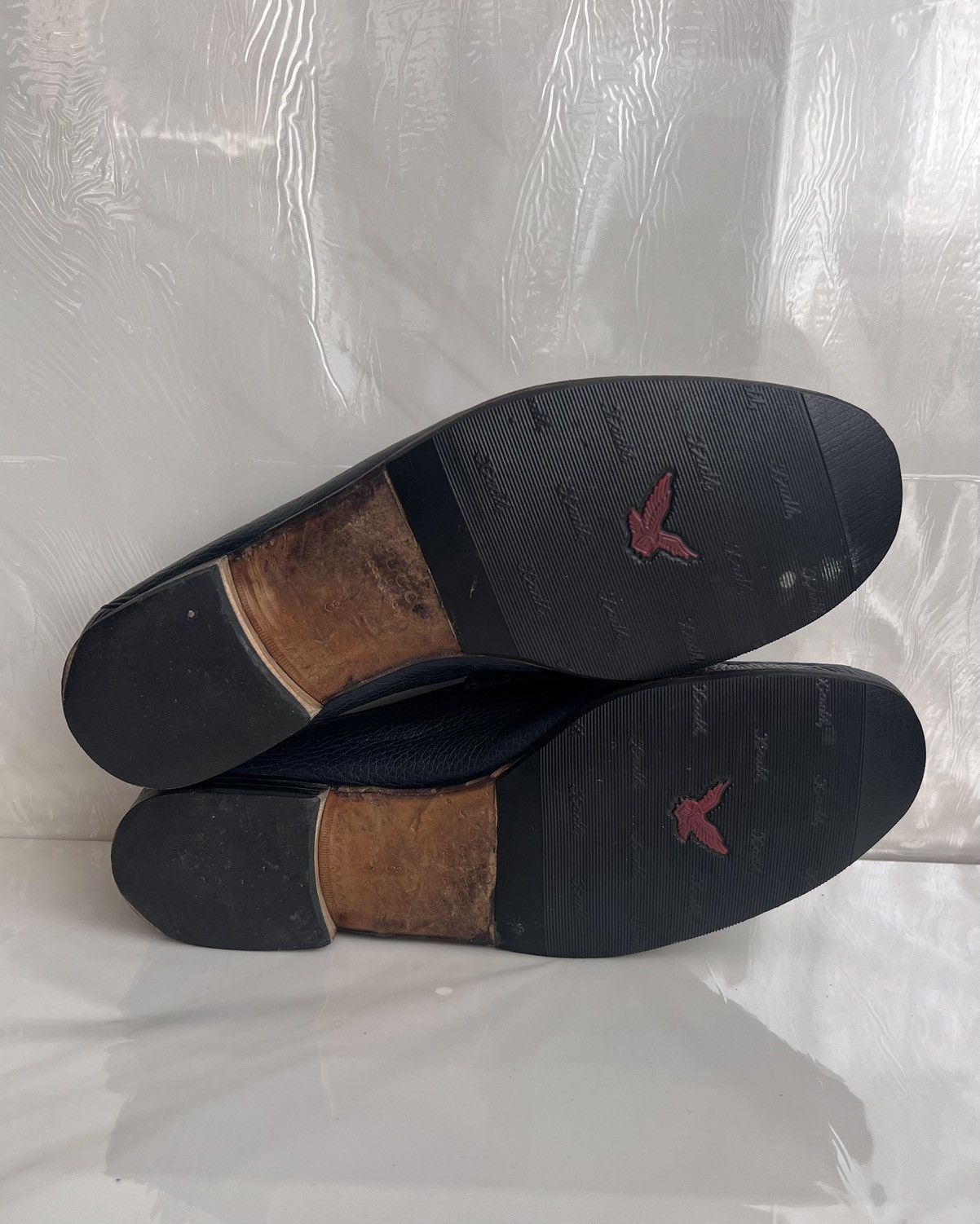 Gucci Gucci Men’s Horsebit Blue leather loafer Size US 8.5 / EU 41-42 - 9 Thumbnail