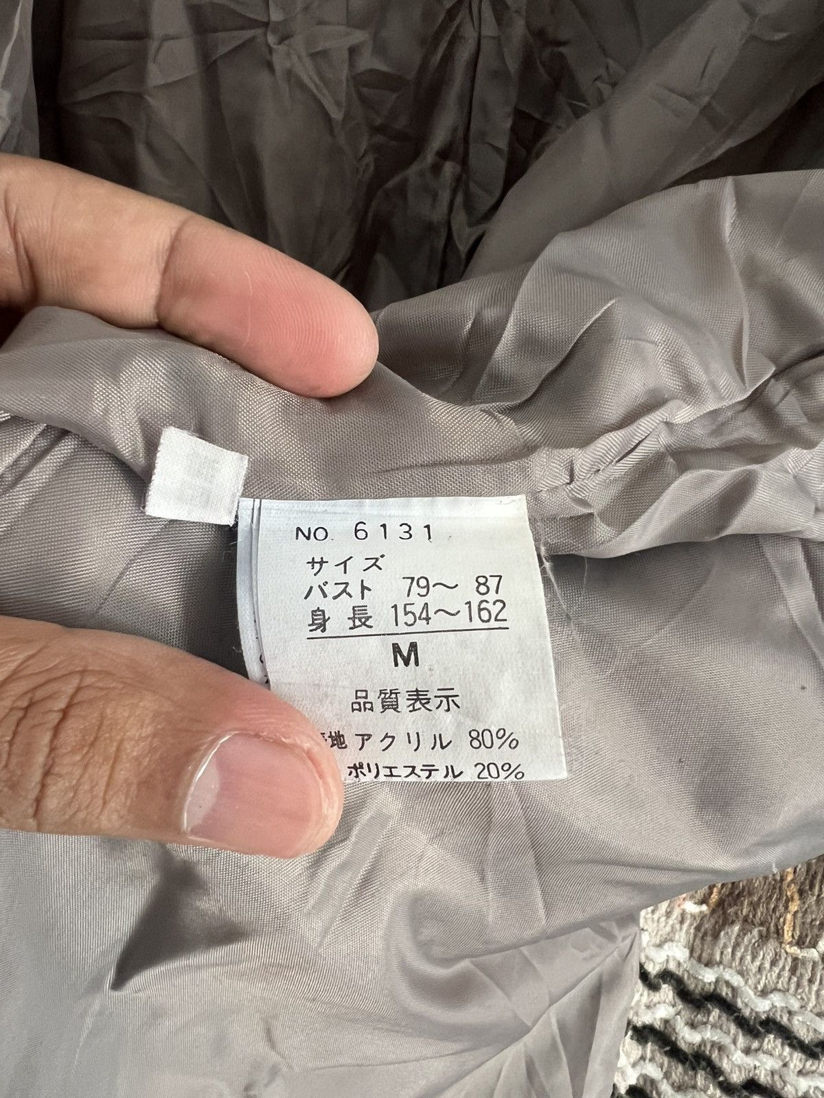 If Six Was Nine Patchwork Sashiko Dyed Button Up Fleece Japan Size US M / EU 48-50 / 2 - 19 Thumbnail