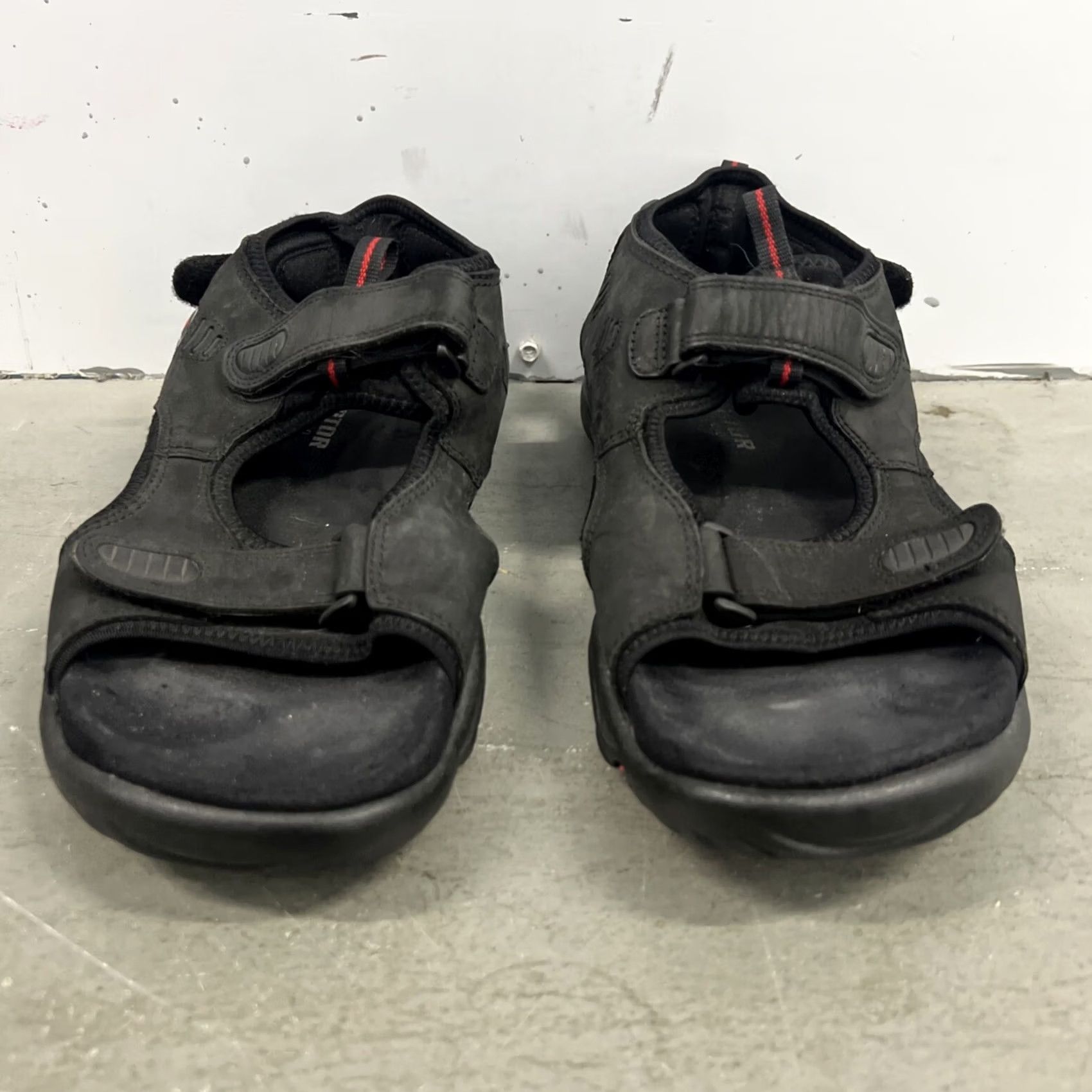 Ecco ECCO Receptor Black Leather Active Sandals Size US 13 EUR 46 Men Size ONE SIZE - 5 Thumbnail