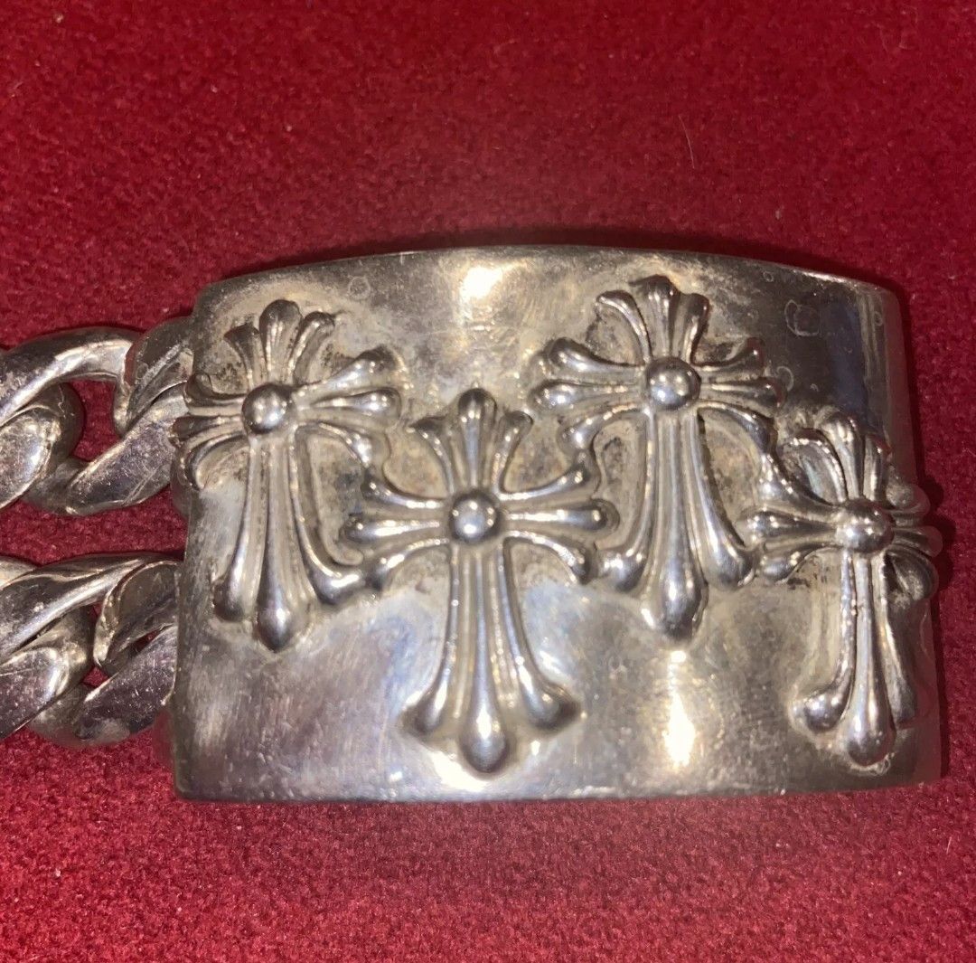 A&G Rock AMAL GUESSOUS A&G VTG STERLING BRACELET. Size ONE SIZE - 2 Thumbnail