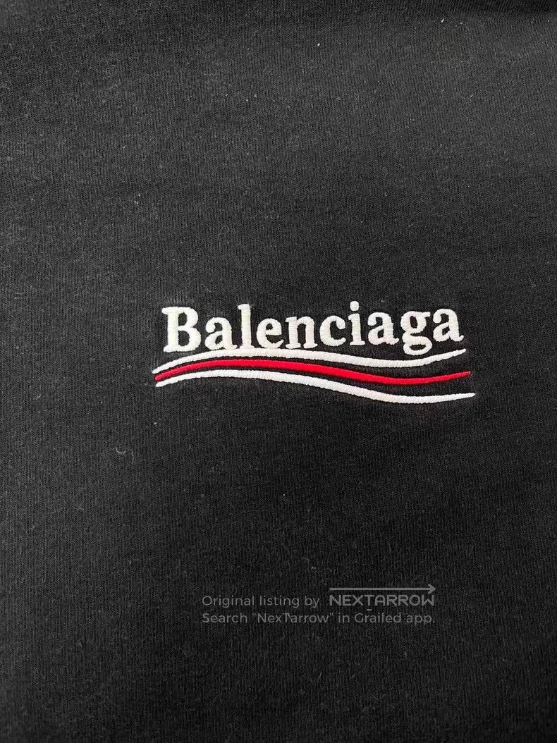 Balenciaga Balenciaga Label Logo Letter Embroidered Two-Piece Long Sl Size US M / EU 48-50 / 2 - 3 Thumbnail