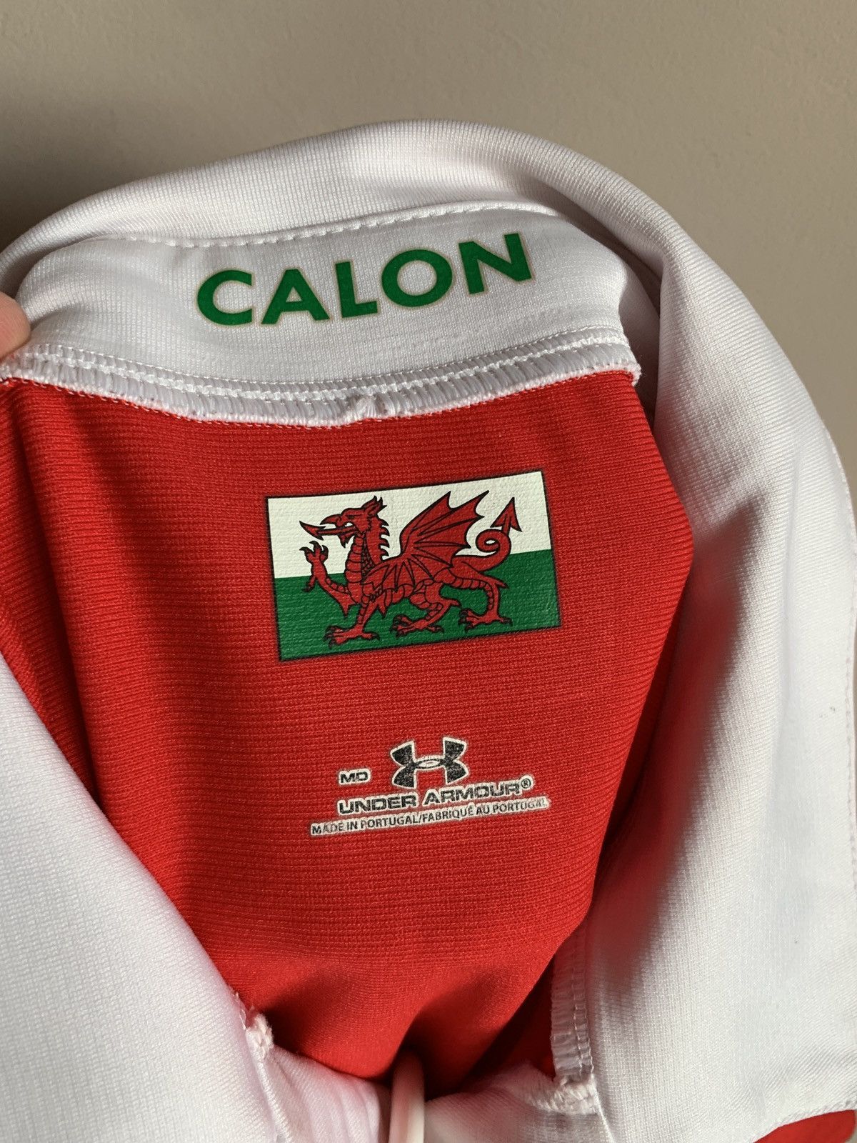 Under Armour Wales Home Rugby Union Shirt Under Armour Size M Size US M / EU 48-50 / 2 - 9 Thumbnail